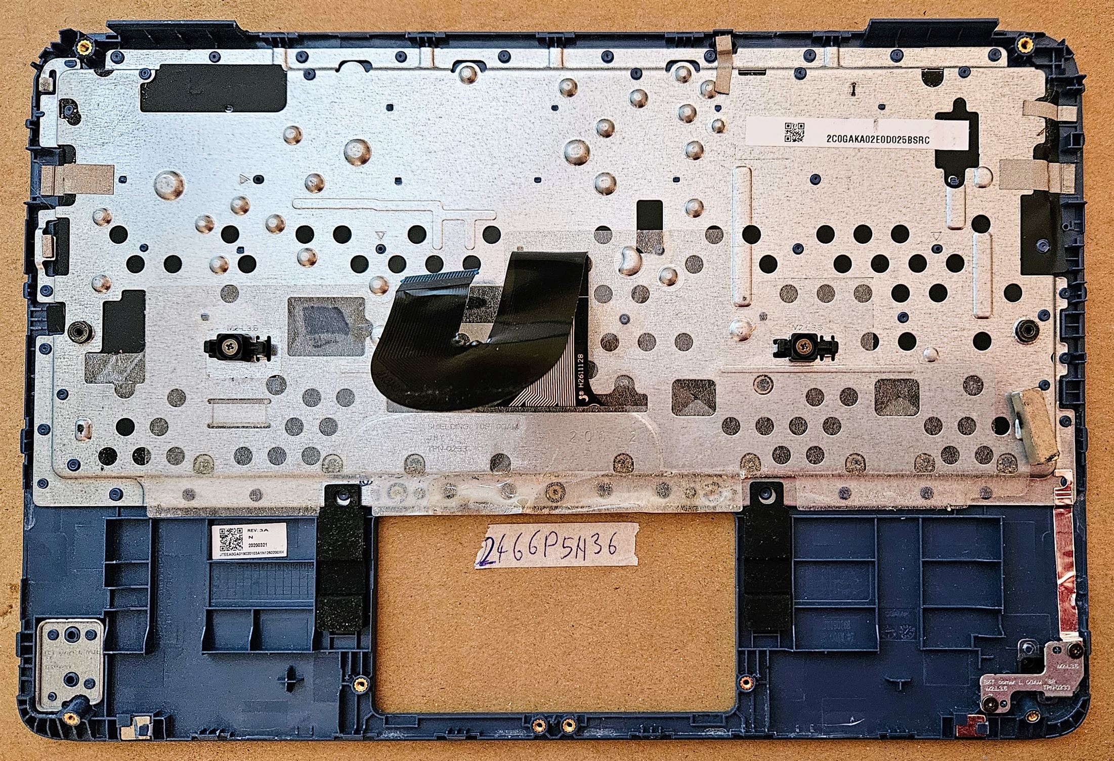 Original CHROMEBOOK X360 11 G3 EE Handauflage-Tastatur – L92214-001 L92215-001 – OEM-Laptop-Teile – Bild 2