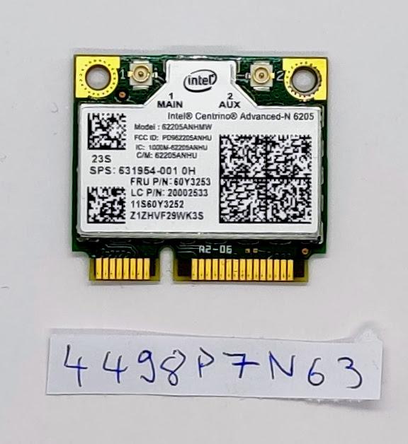 Echte Centrino Advanced-N 6205 Drahtlose Karte Für LENOVO ThinkPad FRU 60Y3253 Laptop Teile