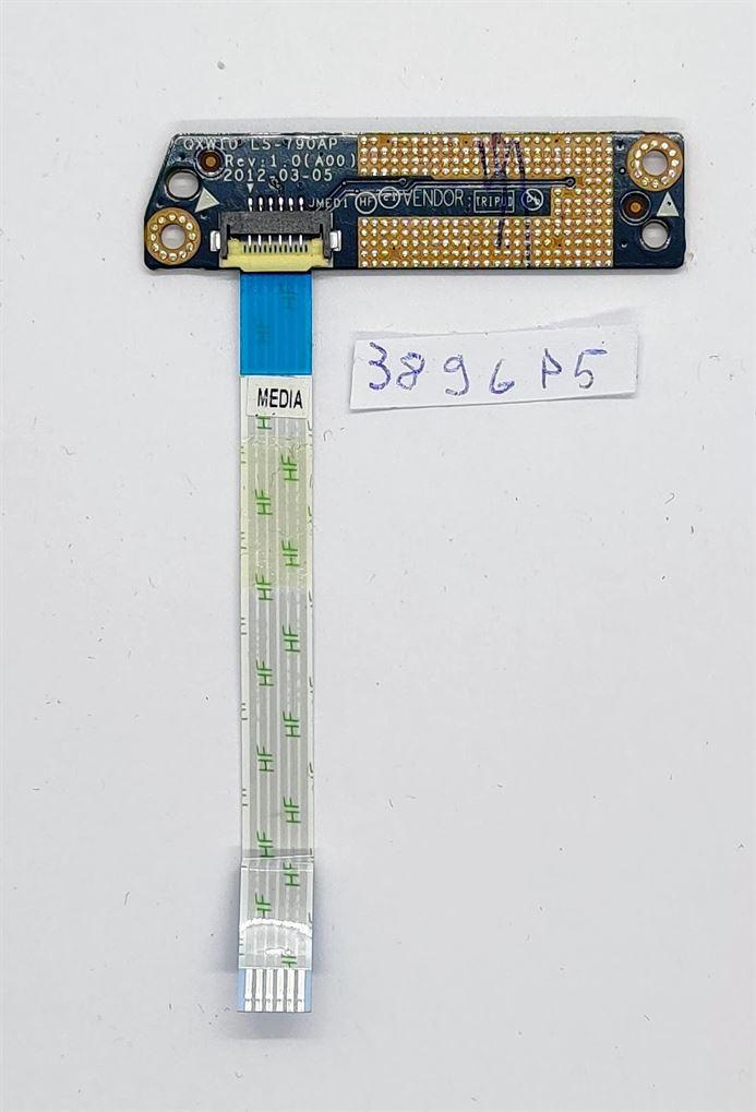 Original Dell LS-790AP Medientastenplatine mit Kabel für Latitude E5530 – Bild 2