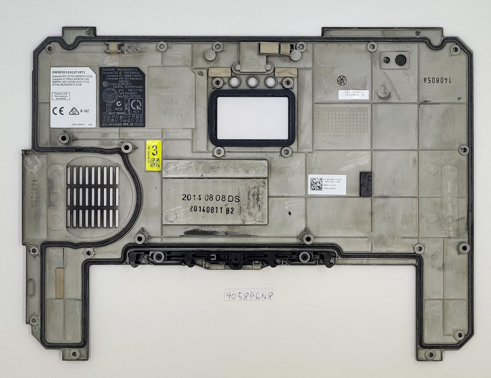Original Dell Latitude 12 Rugged Extreme 7204 7214 Laptop-Unterbodenabdeckung K3N9V 0K3N9V – Bild 2