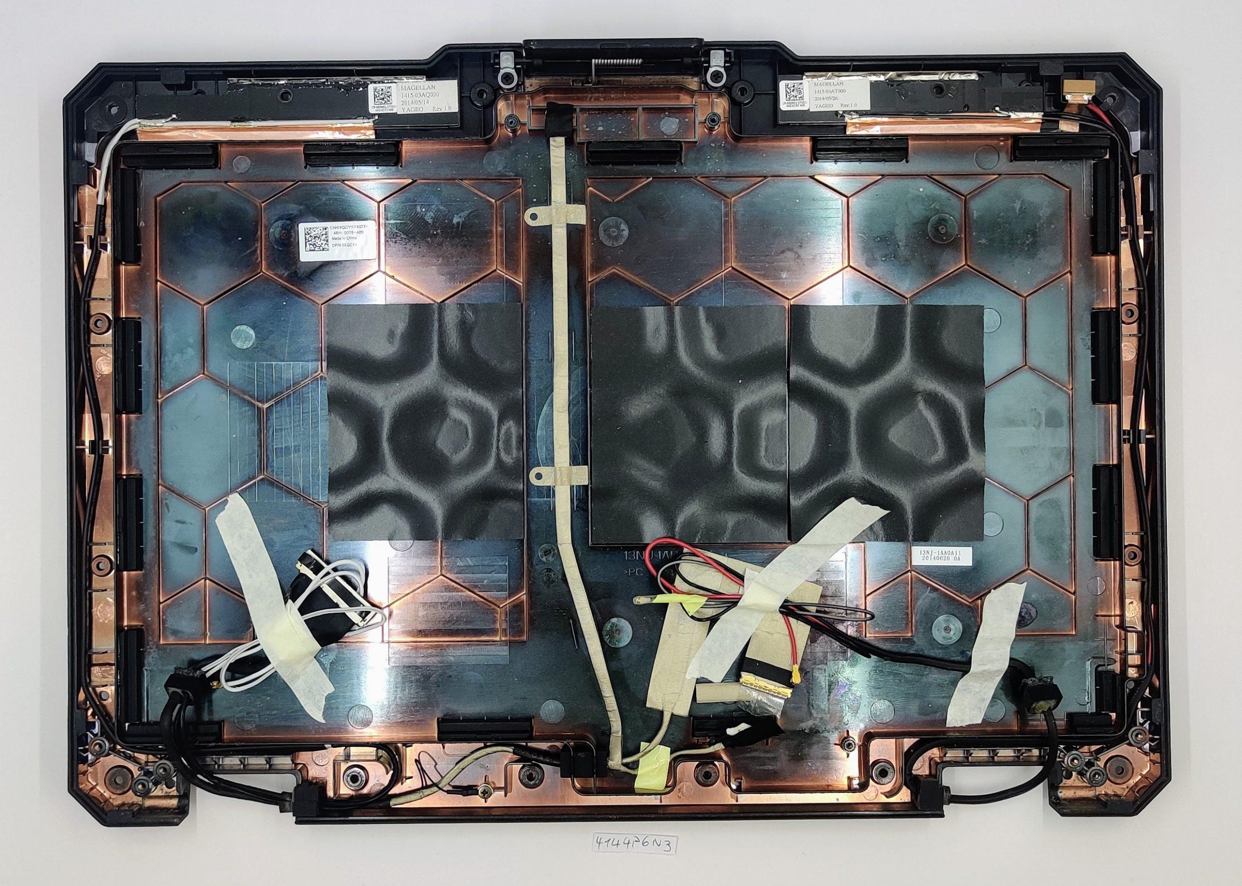 Original Dell Latitude 14 Rugged Extreme LCD-Rückabdeckung oben HUA01 XGCYY – Bild 2