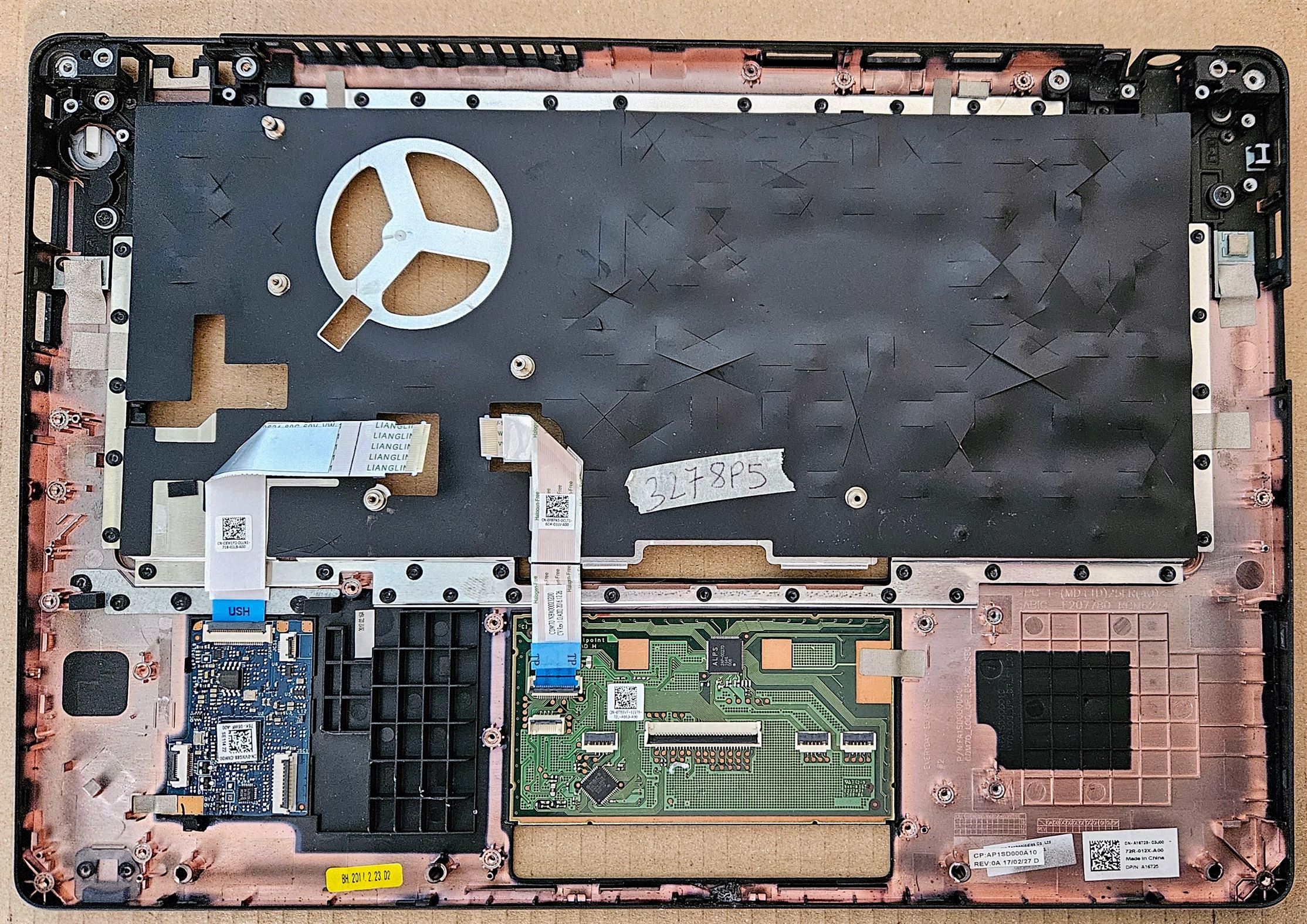 Original Dell Latitude 5480 Laptop Handauflage Touchpad Assembly A16725 94513 OEM Laptop Teile – Bild 2