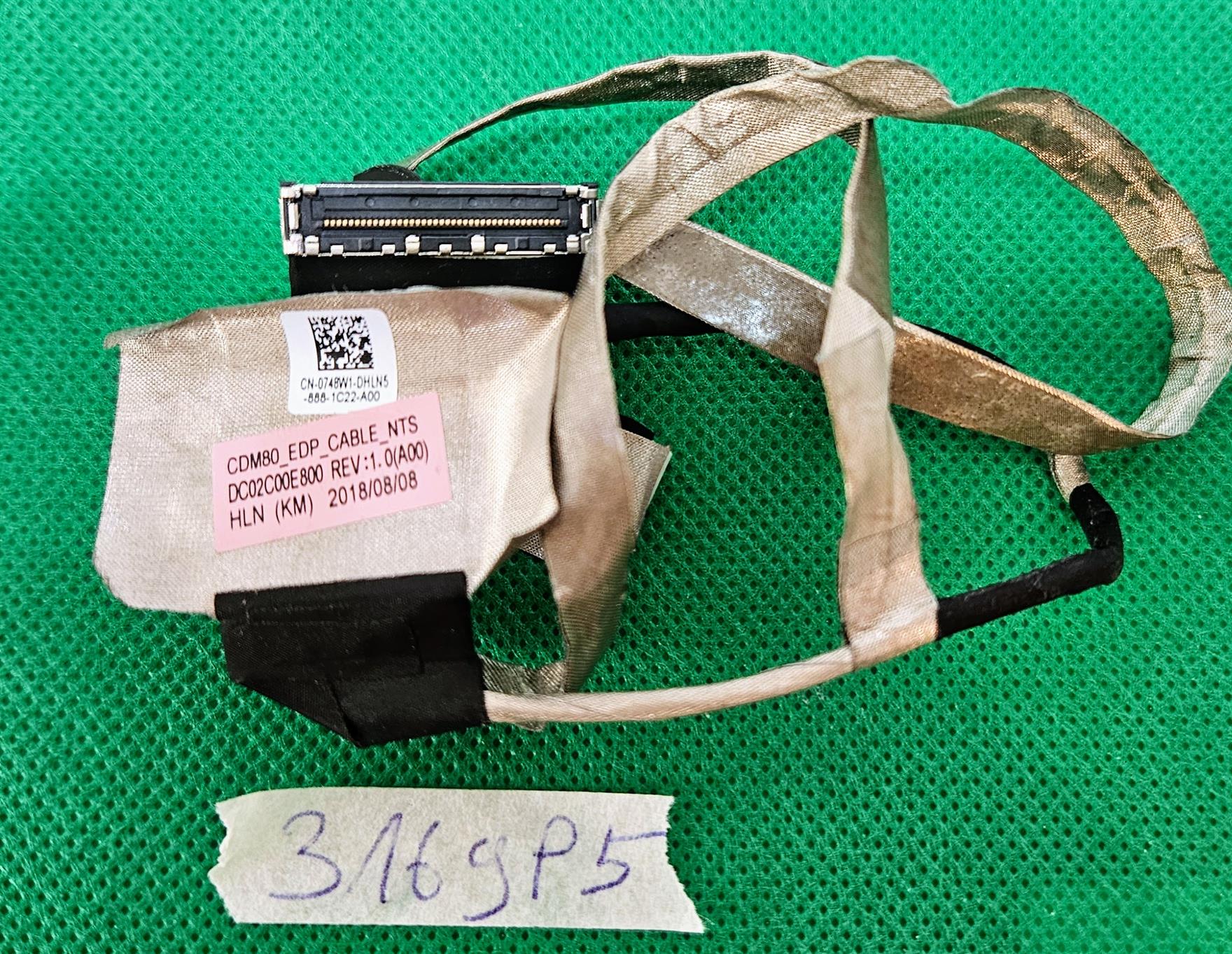 Original Dell Latitude 5580 5590 Precision 3520 LCD EDP-Kabel 0748W1 DC02C00E800 Laptop-Teile