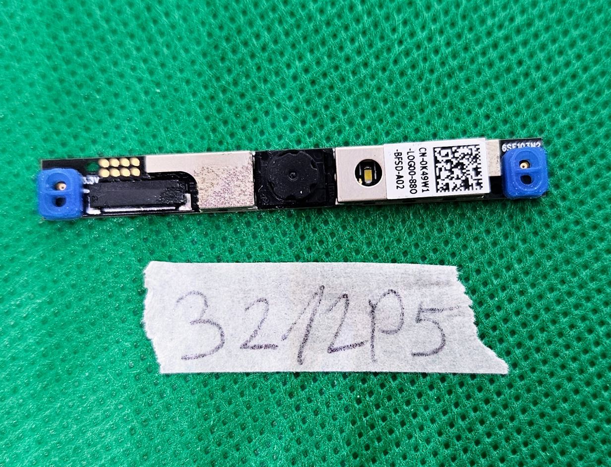 Original Dell Latitude 7480 Webcam-Kameramodul K49W1 0K49W1 - Laptop-Teile