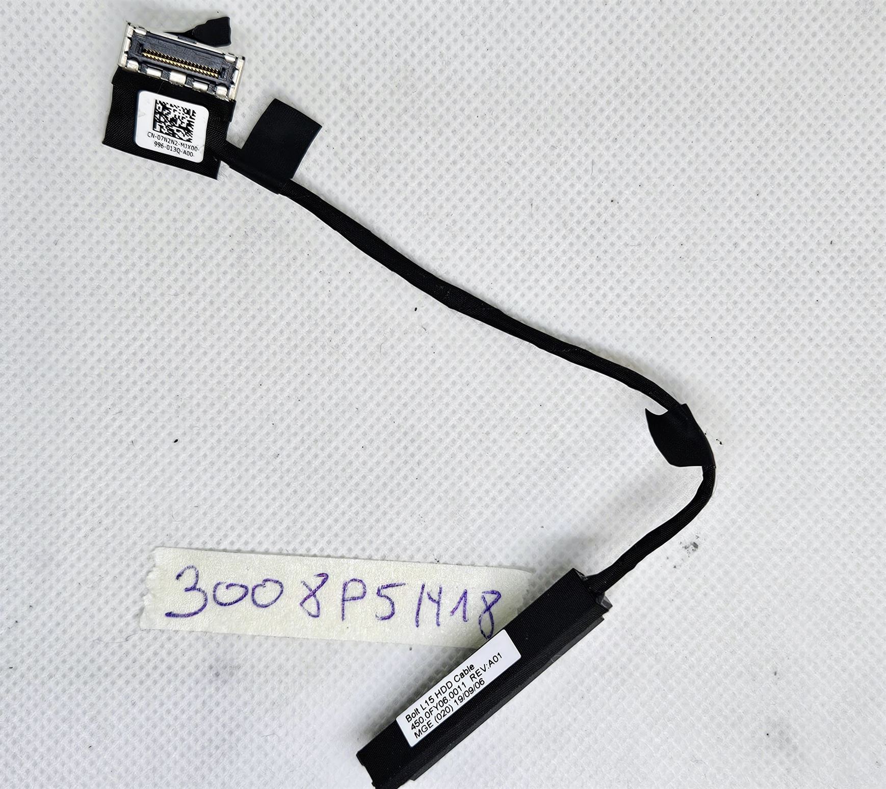 Original Dell Latitude BOLT L15 3500 E3500 SATA HDD-Kabel 07N2N2 – Festplattenkabel
