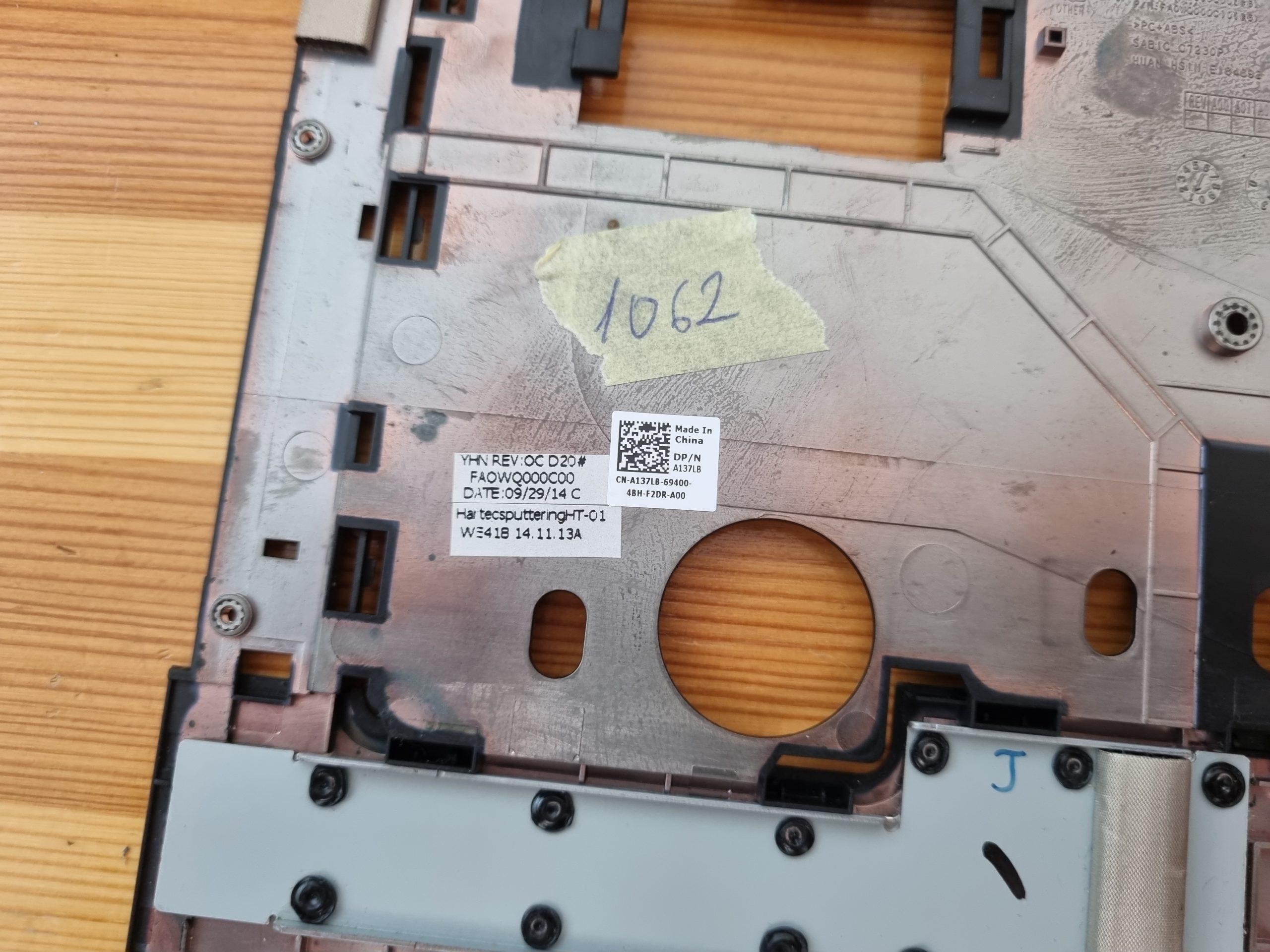 Dell Latitude E5440 OEM Laptop Handauflage mit Touchpad A137LB CN-A137LB - Original – Bild 3
