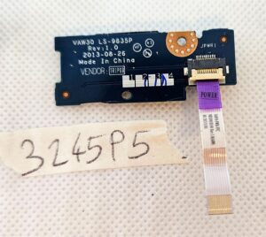 Original Dell Latitude E5440 Power Button Board & Flachbandkabel VAW30 LS-9835P