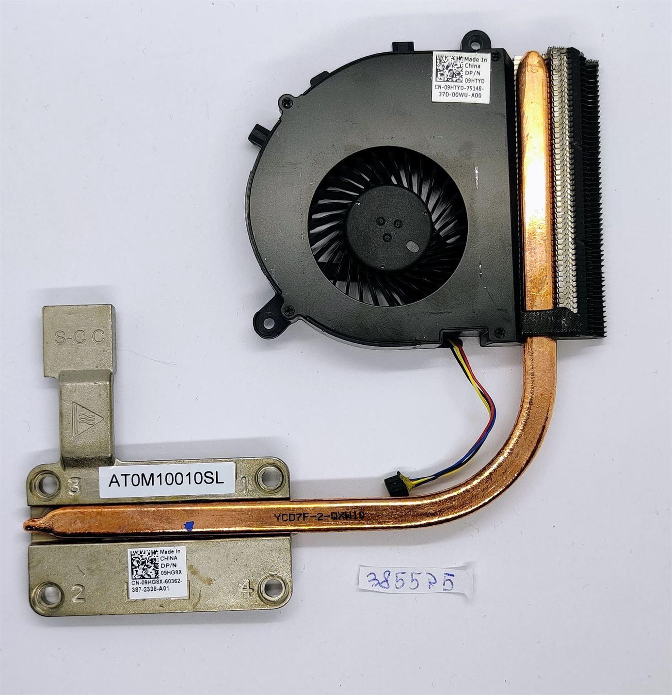 Original Dell Latitude E5530 Kühlkörper + Lüfter AT0M10010SL 9HG8X 09HTYD Laptop-Teile