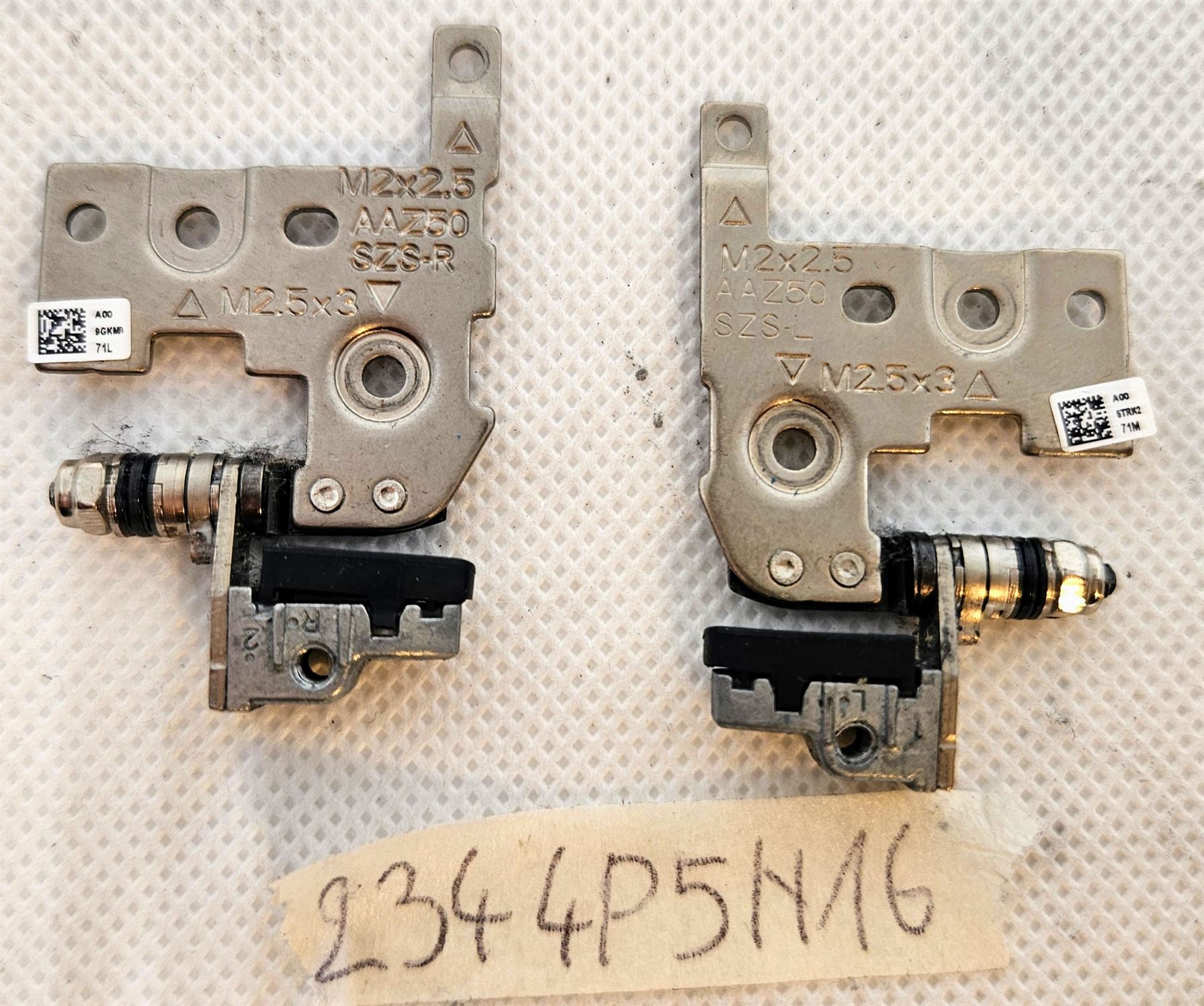 Original Dell Latitude E7270 Links-Rechts-Scharniere - Laptop-Bildschirmscharnier-Ersatz