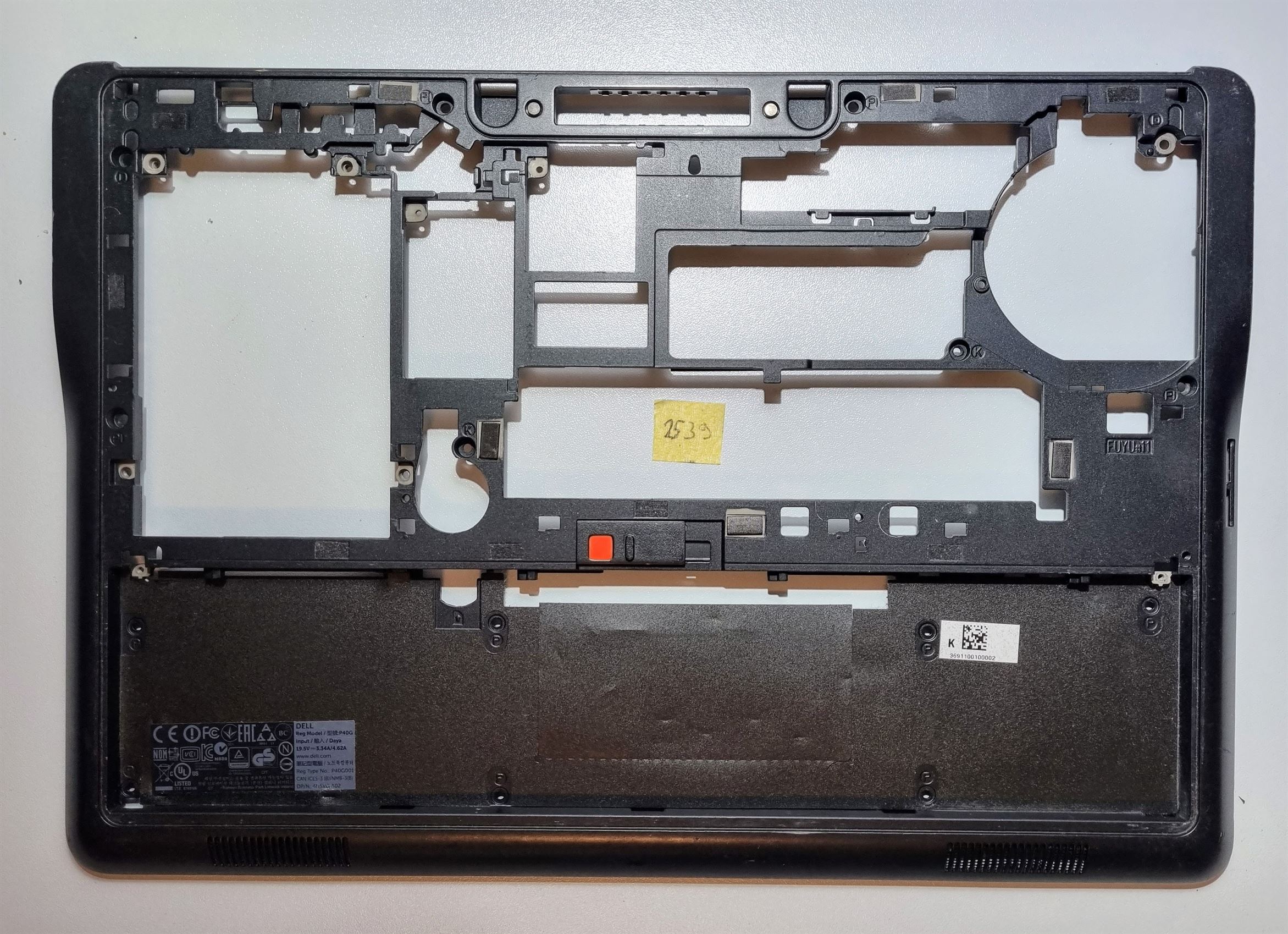 Original Dell Latitude E7440 Untere Basisgehäuseabdeckung Baugruppe 0YGJ08