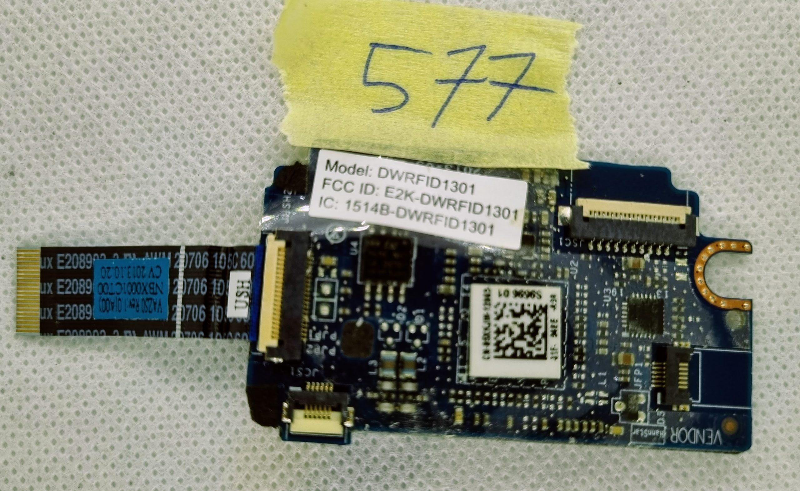 Original Dell Latitude E7440 Controller-Platine DWRFID 1301 HUA01