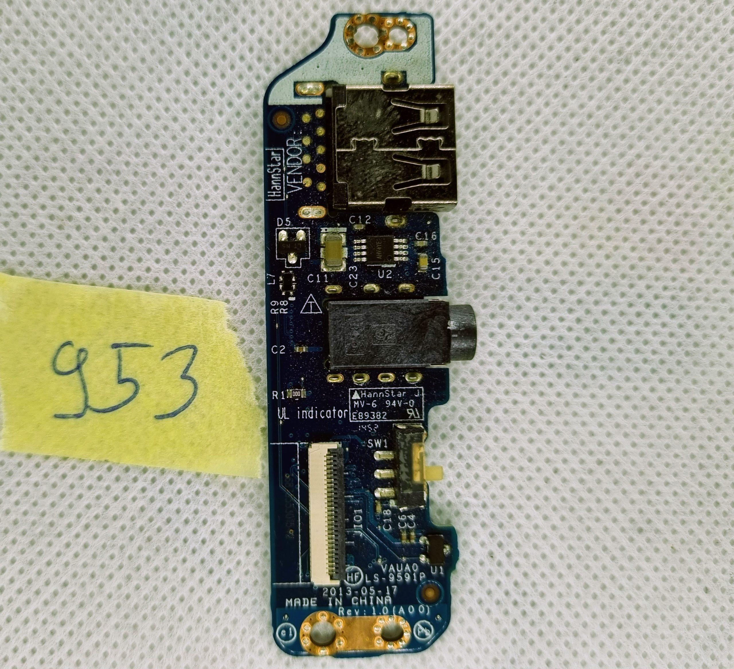 Original Dell Latitude E7440 USB-Audioplatine LS-9591P H65F0 0H65F0