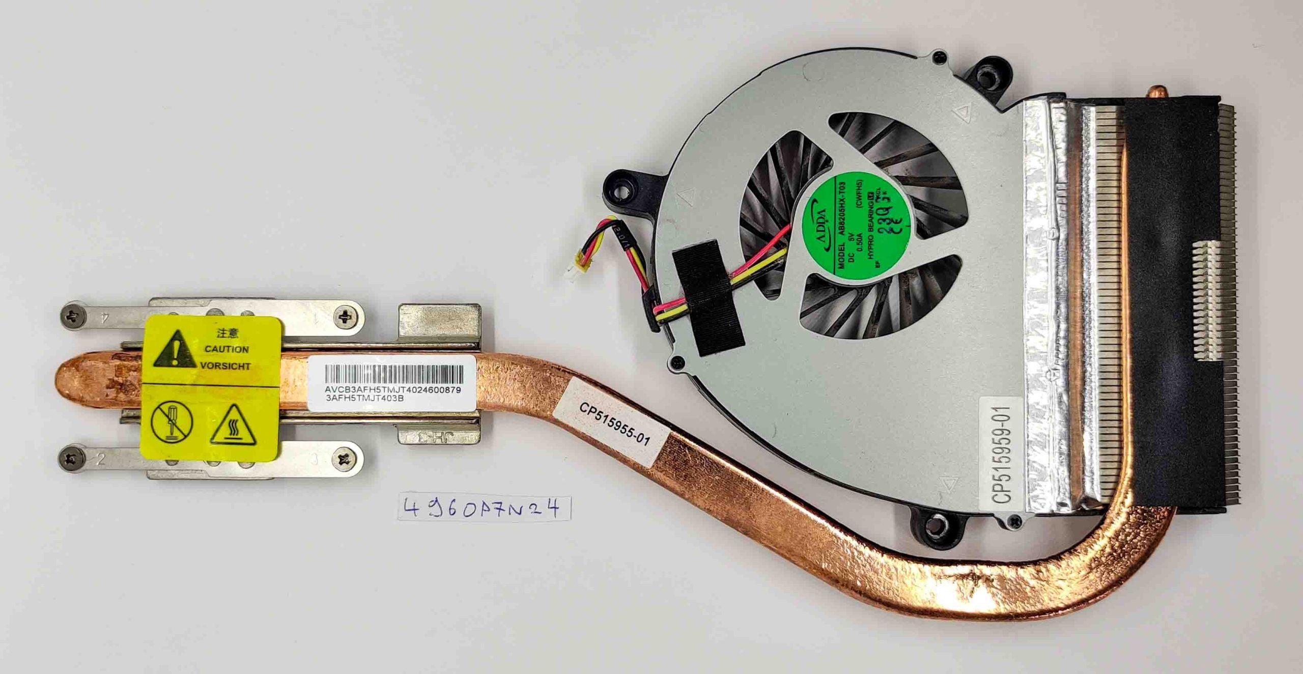 Original Fujitsu LifeBook AH531 CP515955-XX Kühlkörper-Ersatz