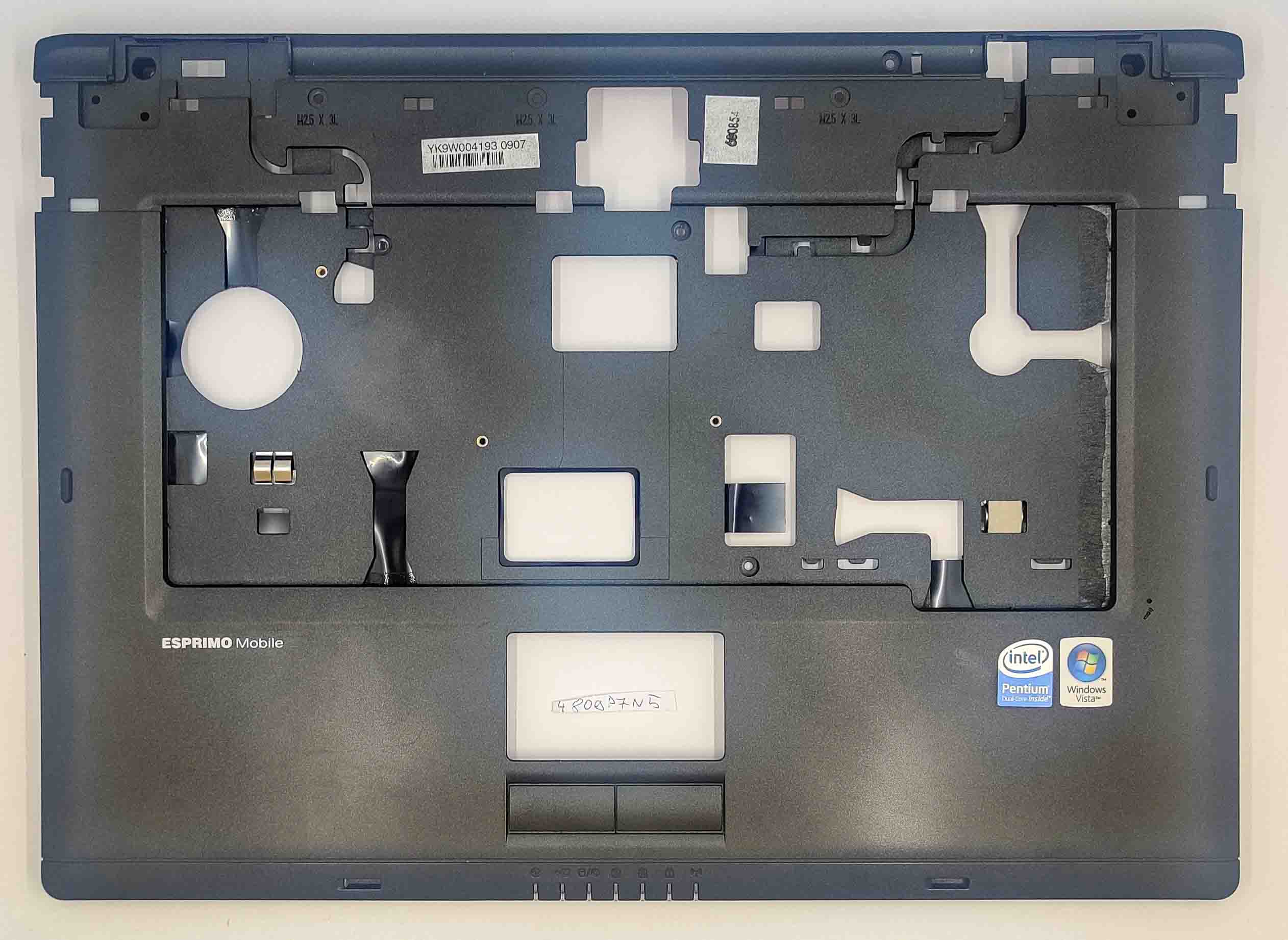 Original Fujitsu Siemens Esprimo V5515 Gehäuse Touchpad Obere Abdeckung 6070B0225301 Ersatz
