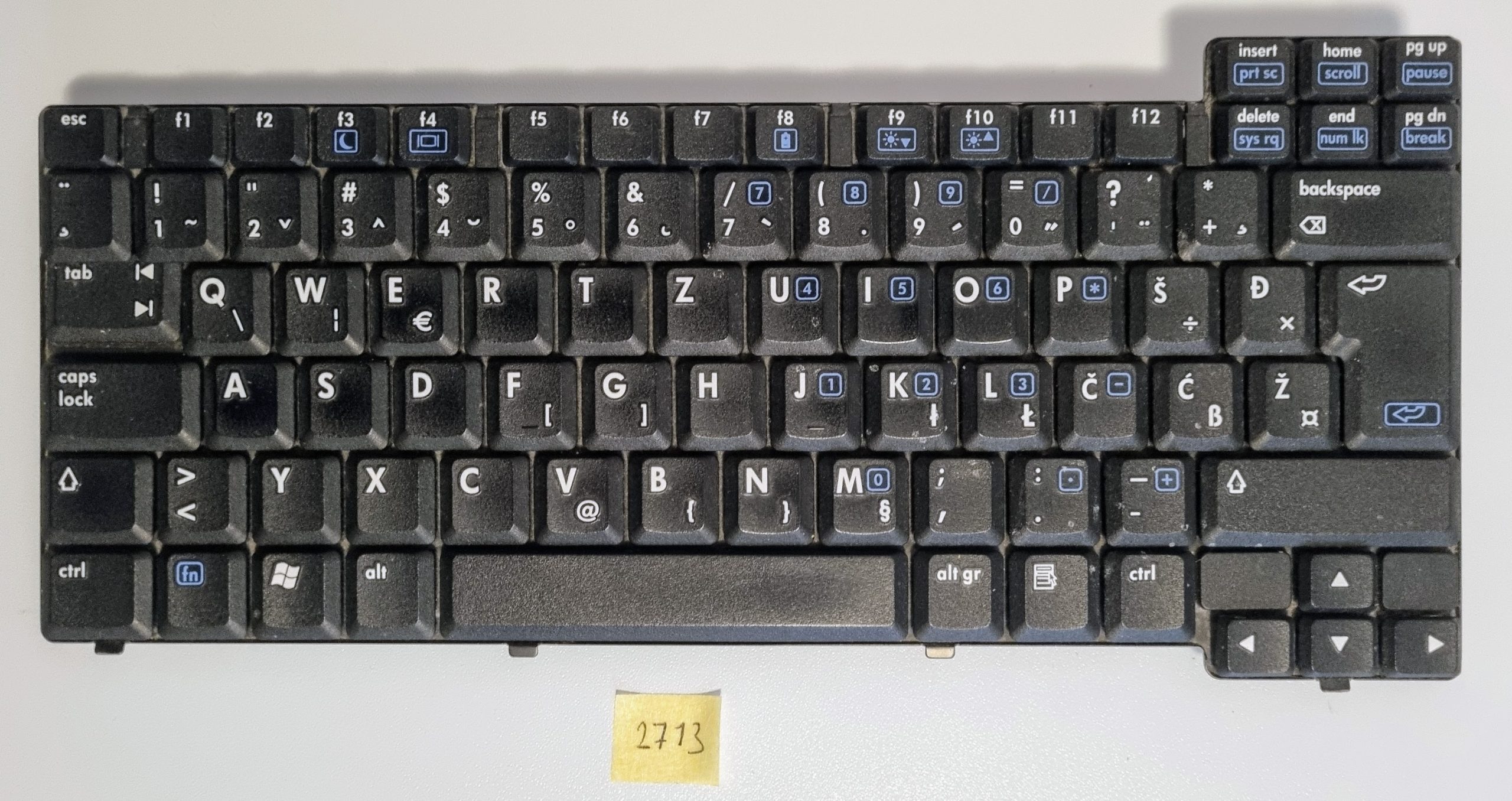 Original HP Compaq nx7300 Laptop-Tastatur 417525-BA1 Ersatz-Tastensatz