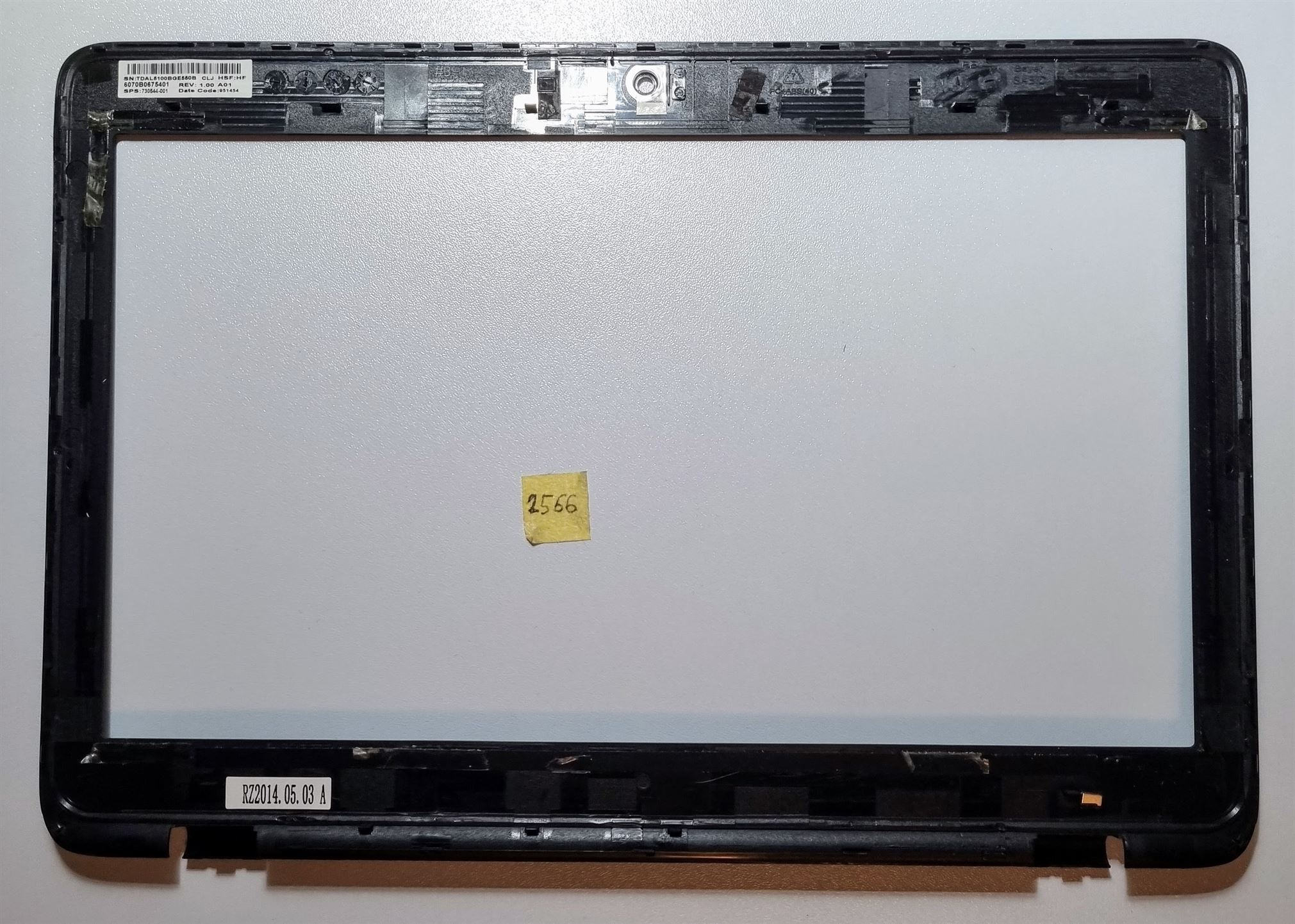 Original HP EliteBook 820 G1 LCD-Bildschirmblende, Webcam-Modell – 730544-001 – Bild 2