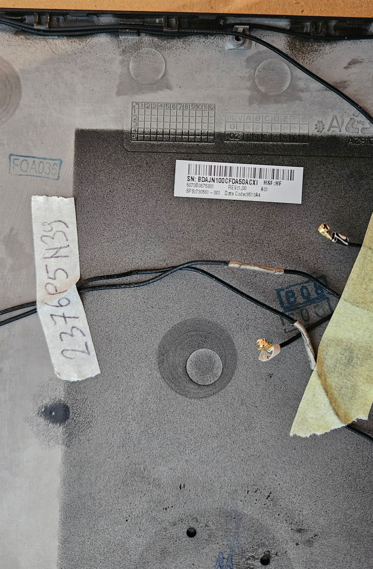 Original HP EliteBook 820 G1 LCD-Oberdeckel, Ersatz 6070b0675301 730561-001 – Bild 2