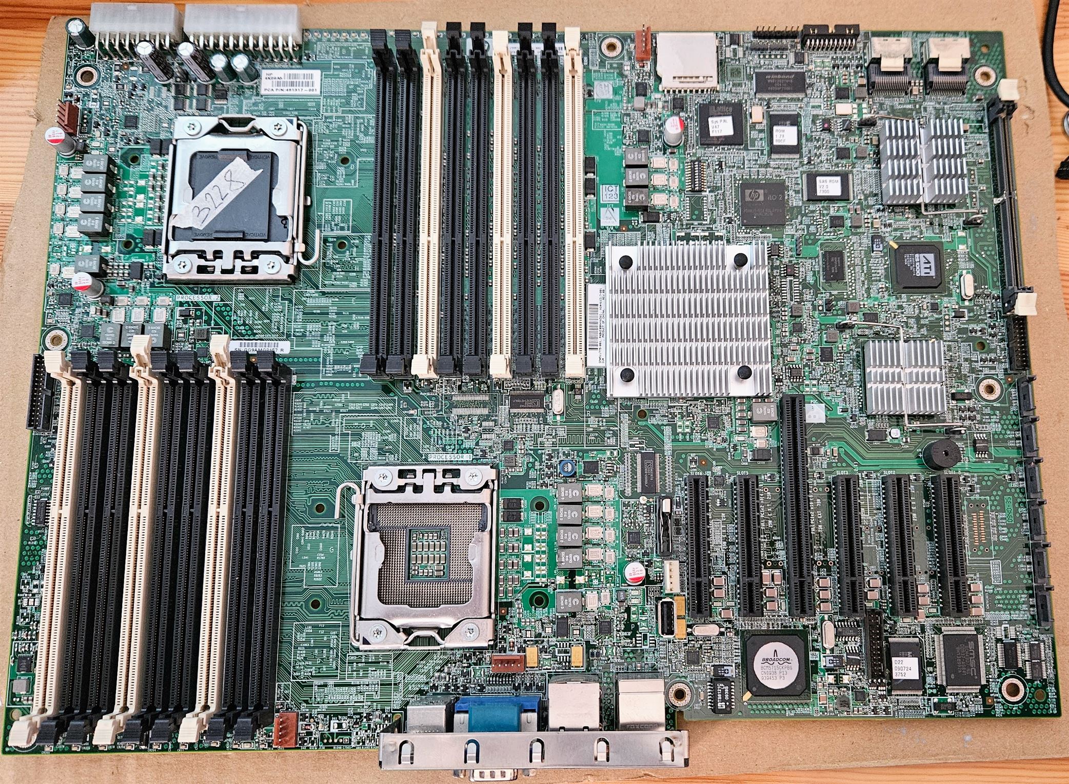 Original HP Proliant ML350 G6 Motherboard 511775-001 4K1035 461317-001 – Getestet und zuverlässig