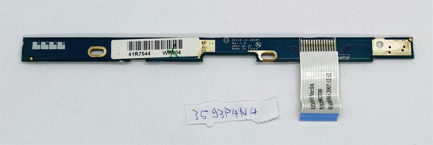 Original IBM Lenovo 3000 N200 N100 Laptop-Netzschalterplatine + Kabel | OEM-Ersatz – Bild 2