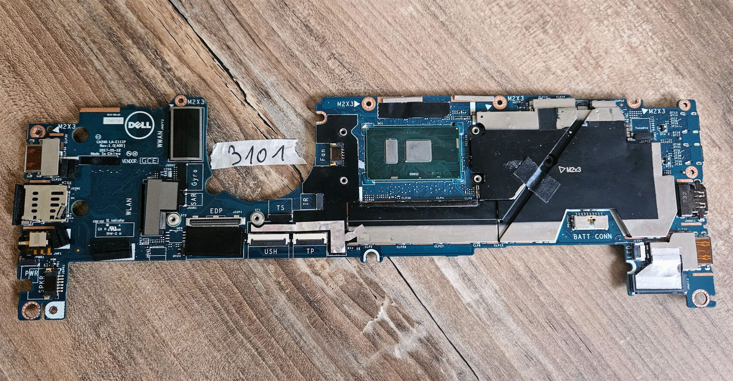 Original LA-E111P 0KJKKG Motherboard für Dell Latitude 5289 7389 Laptop-Teile