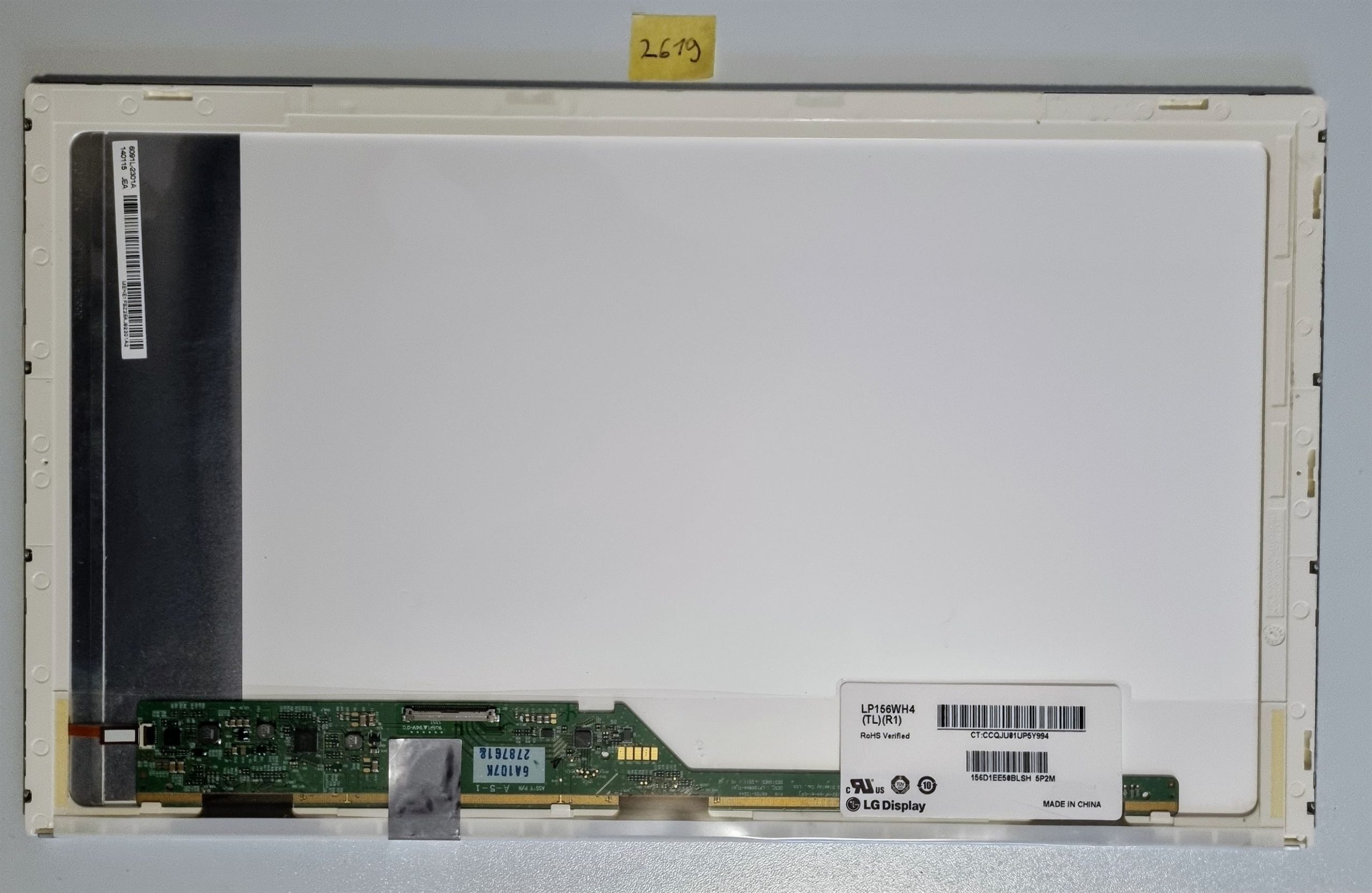 Original Lenovo IdeaPad Z580 – 40-poliges HD-LCD-Panel – LP156WH4(TL)(N1)