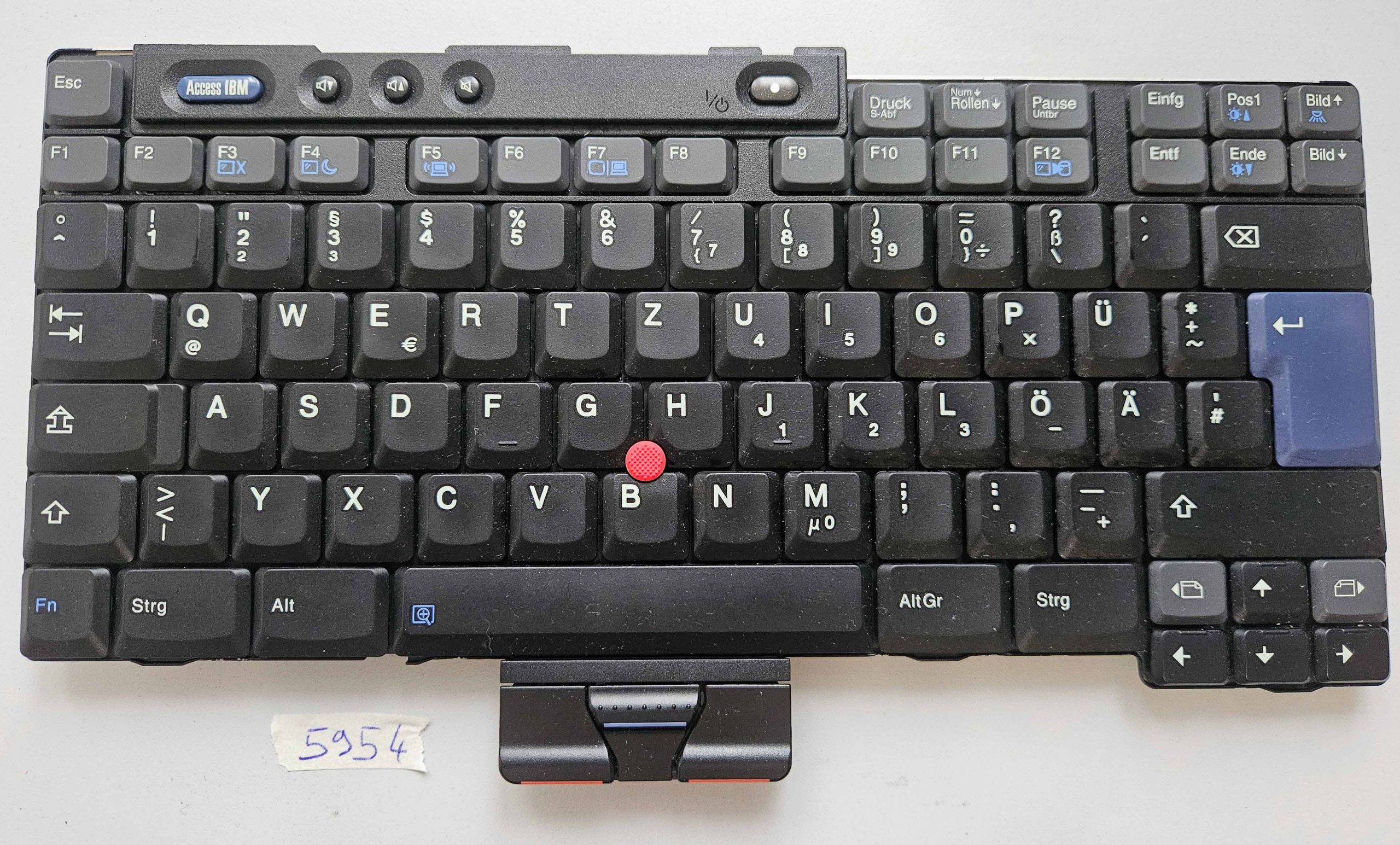 Original Lenovo ThinkPad R51-Tastatur – Laptop-Ersatzteil