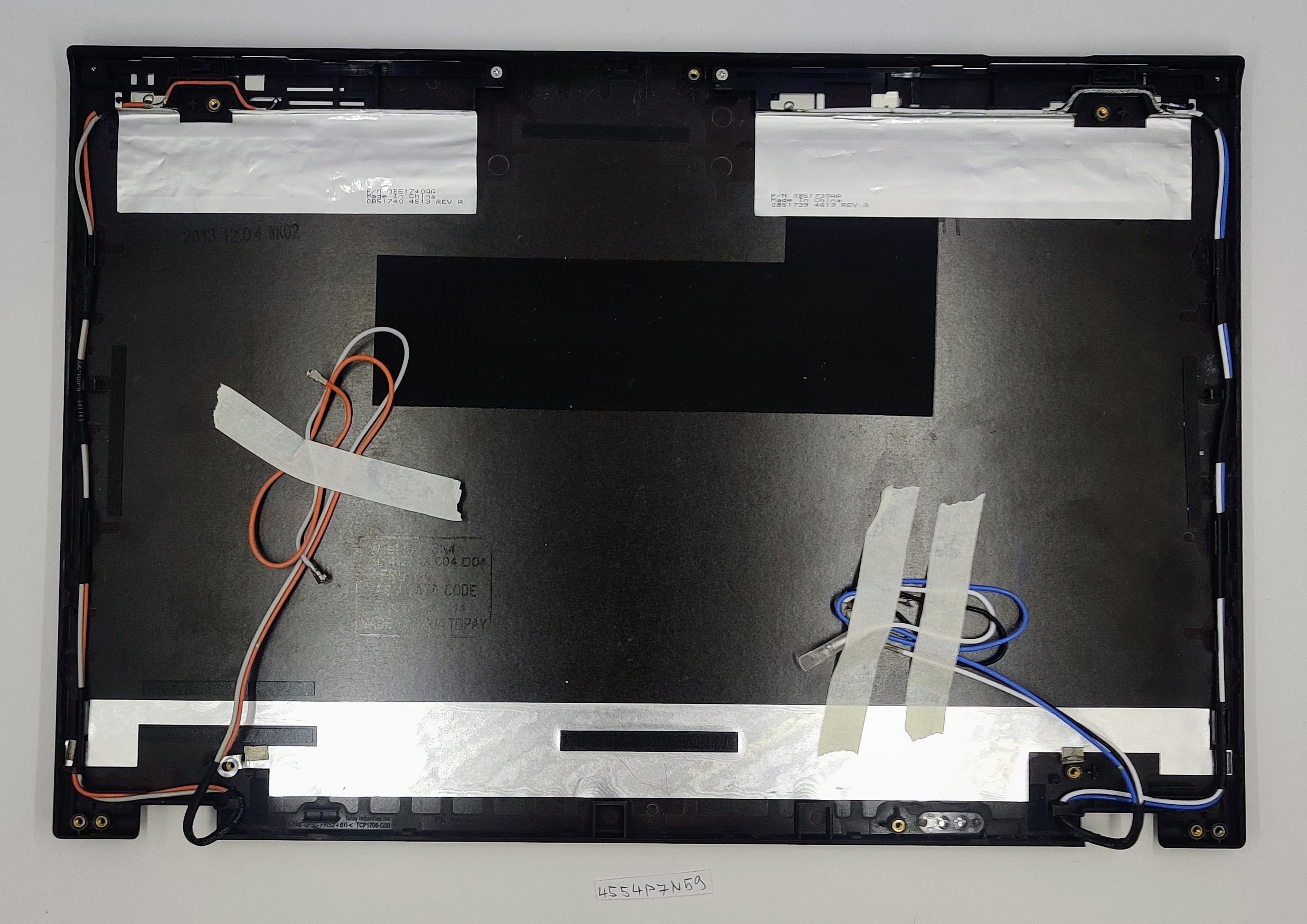 Original Lenovo ThinkPad T430s 14 Zoll Laptop-LCD-Bildschirm, Rückseite, Deckel + WLAN-Antenne, PN 04W3415 04Y1405, Ersatzteile – Bild 2