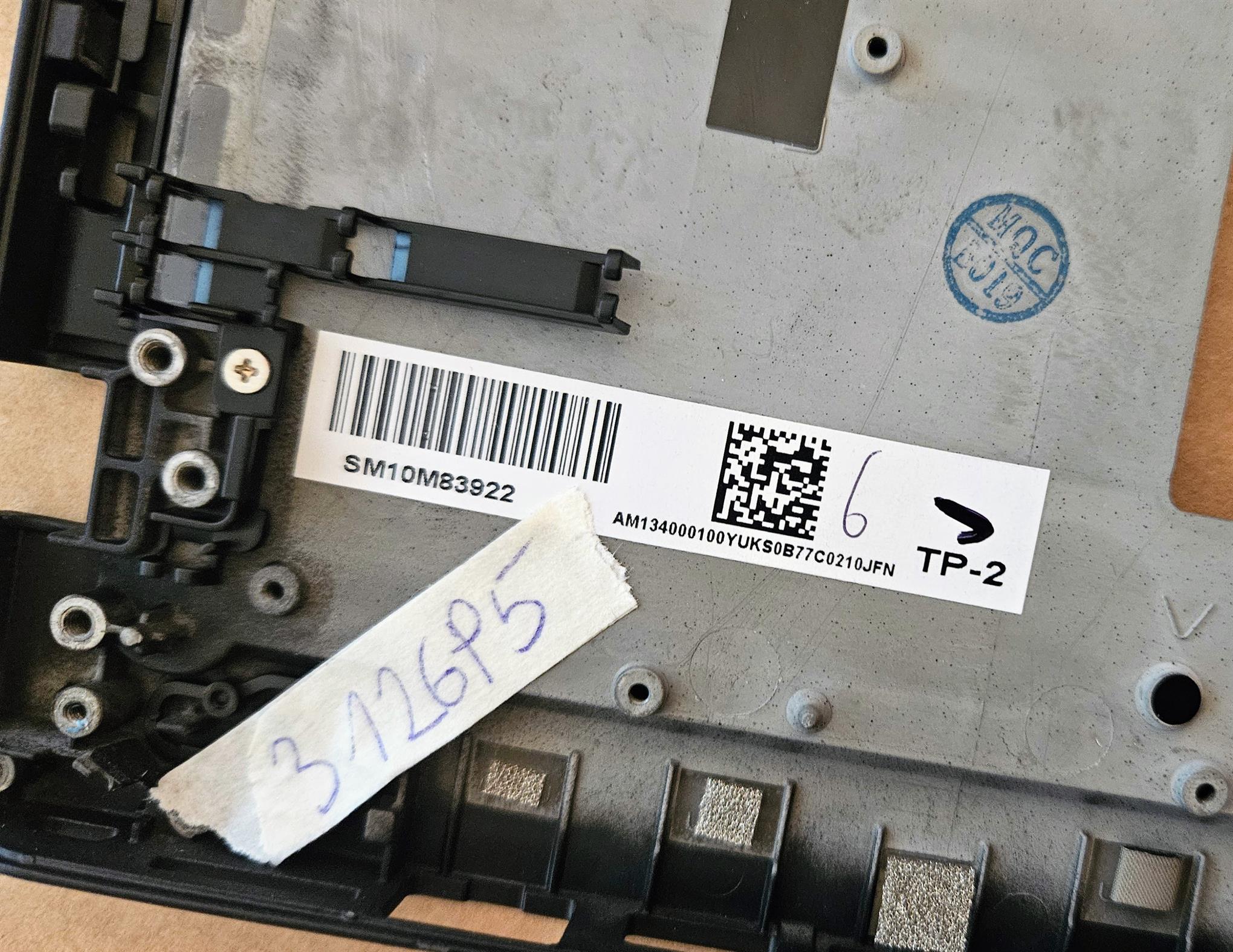 Original Lenovo ThinkPad T470s Handauflage-Touchpad-Tastaturbaugruppe – AM134000100 – Bild 3