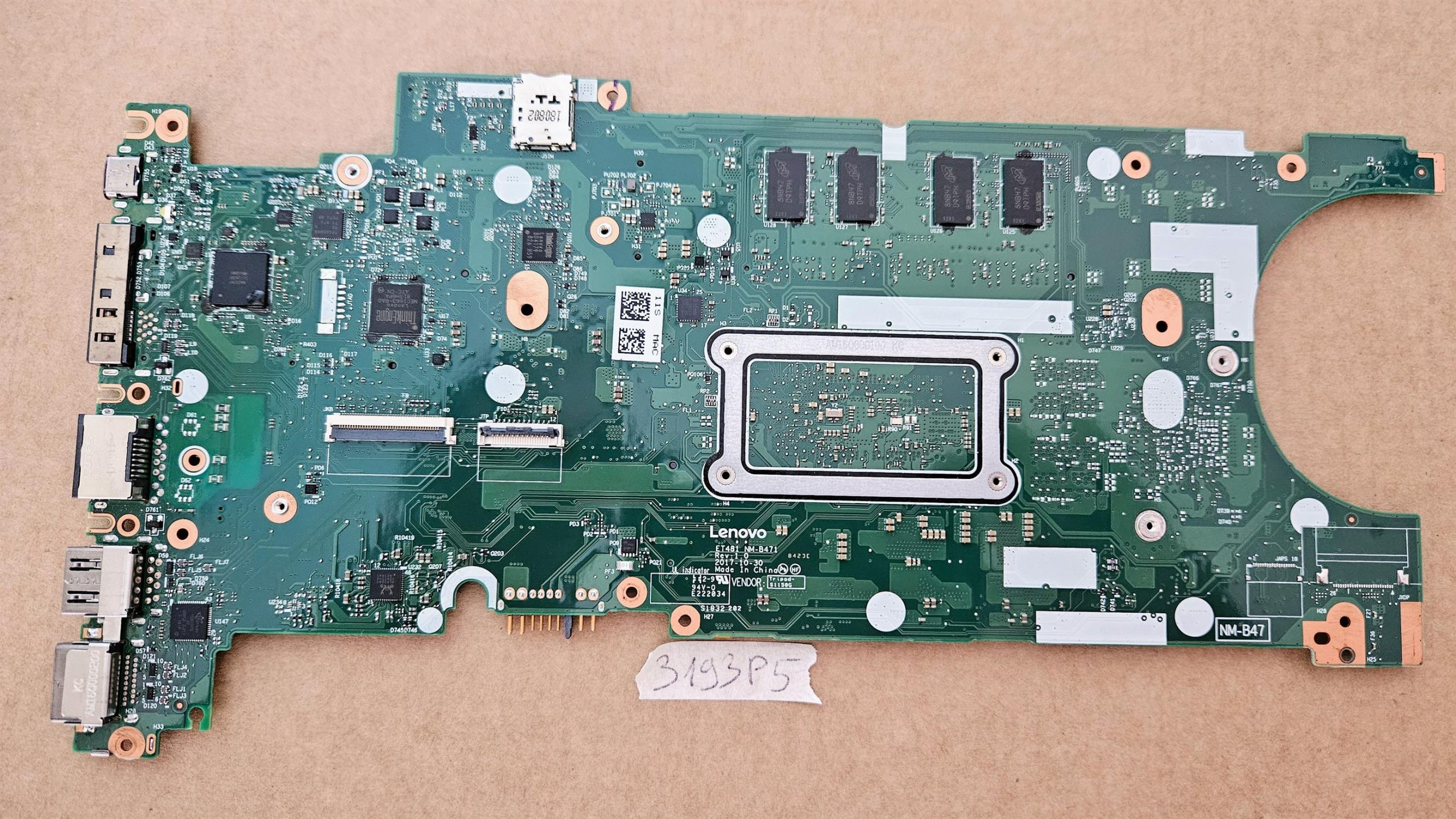 Original Lenovo ThinkPad T480S Desktop-Mainboard NM-B471 Intel i5-8250U 8GB 01LV626 01YU144 – Bild 2