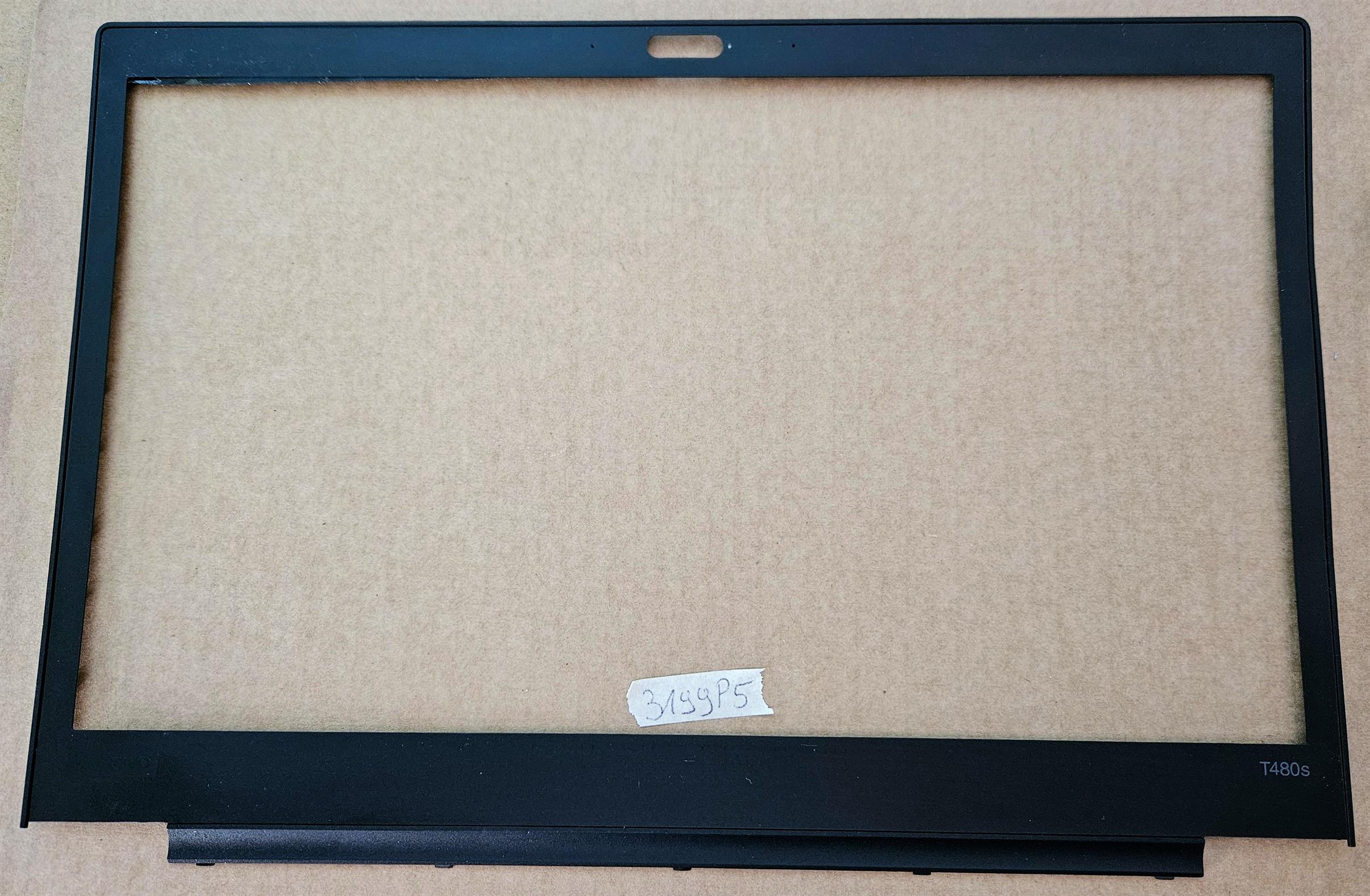 Original Lenovo ThinkPad T480s Laptop-Bildschirmrahmenabdeckung + Innenrahmen + Aufkleber B 01YN982 01YN980