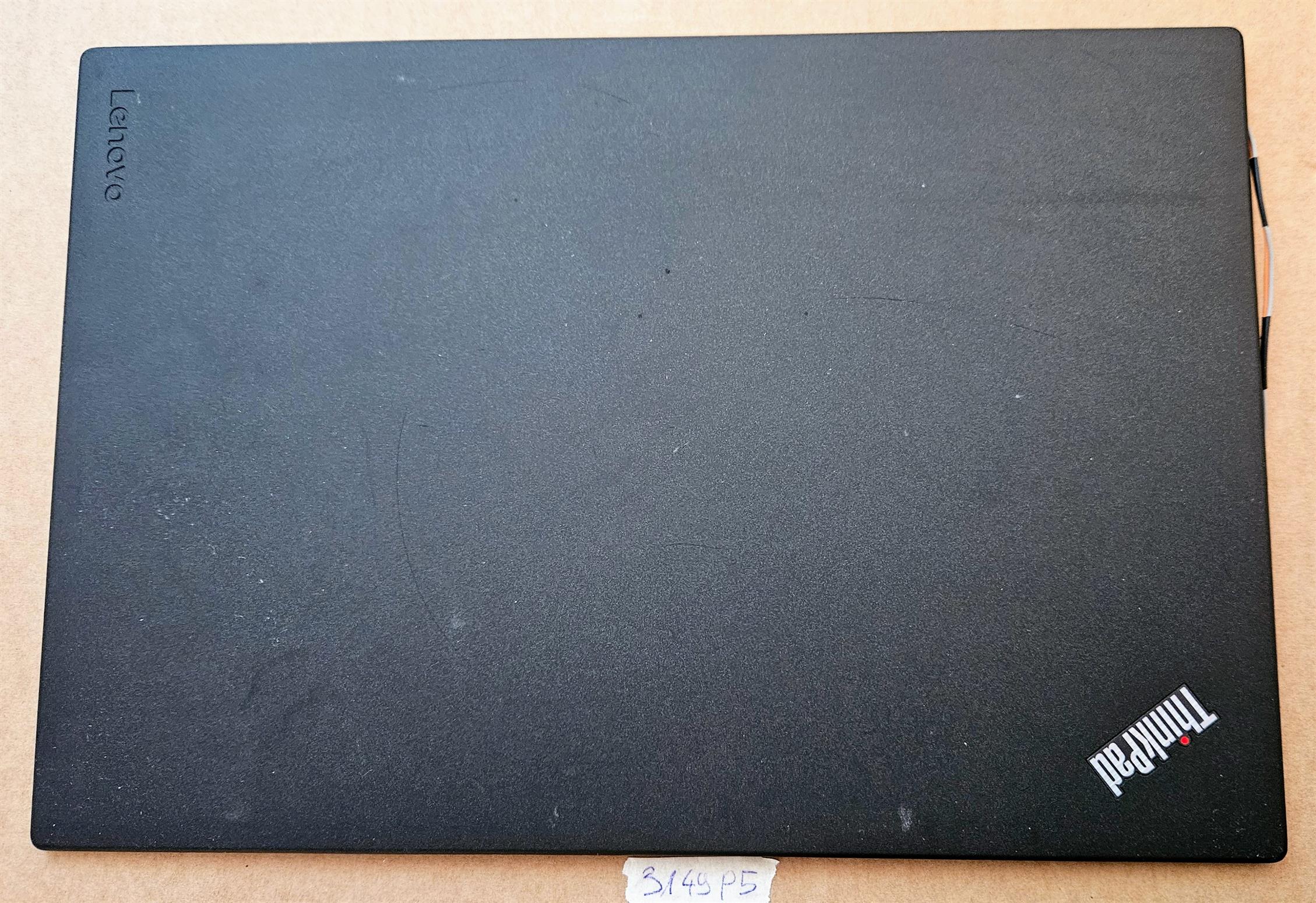 Original Lenovo Thinkpad X260 LCD-Rückabdeckung – ohne Touchscreen | SCBOK88291 AP0ZJ000600