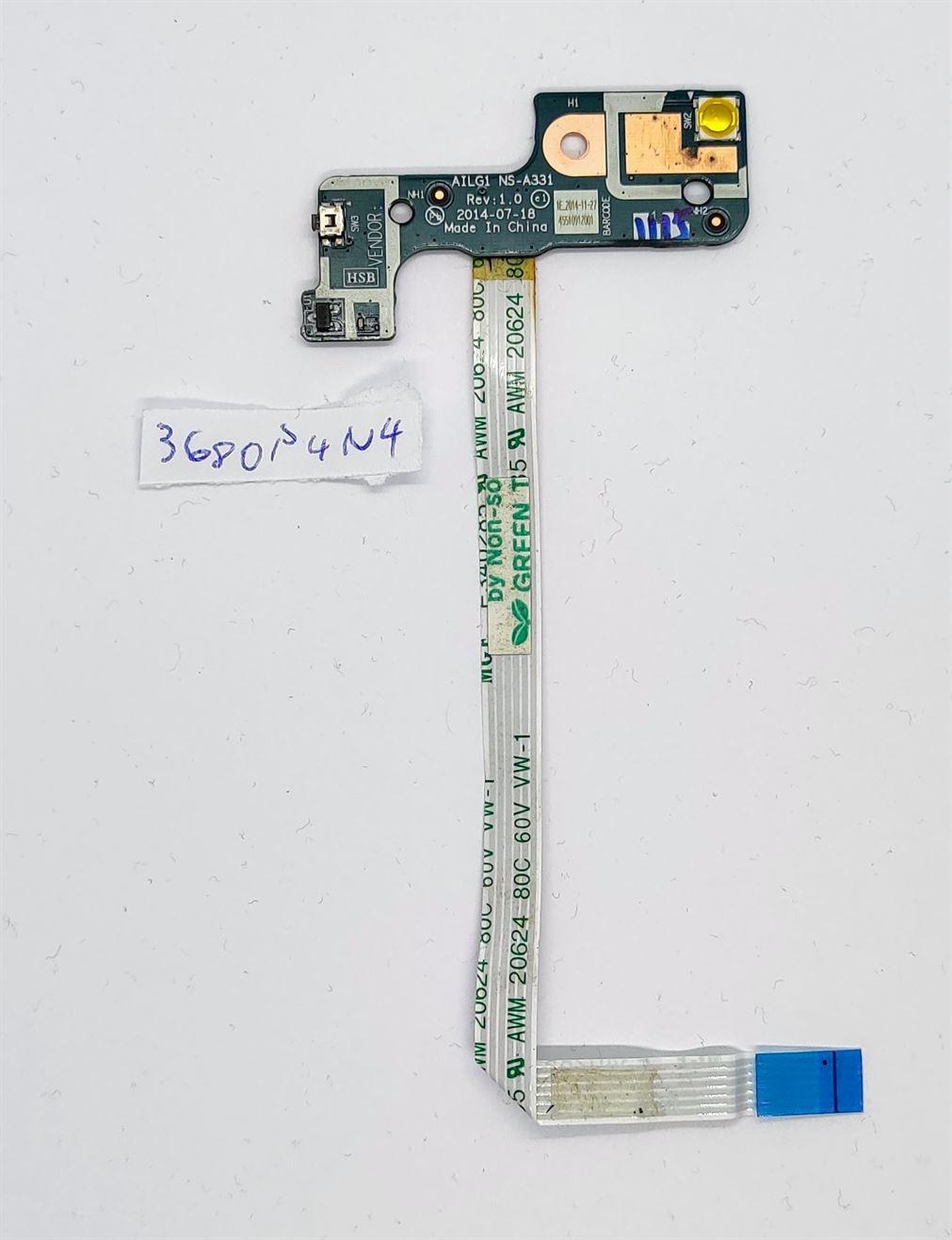 Original-Netzschalterplatinenkabel für Lenovo G70-Serie – Laptop-Teile – Bild 2