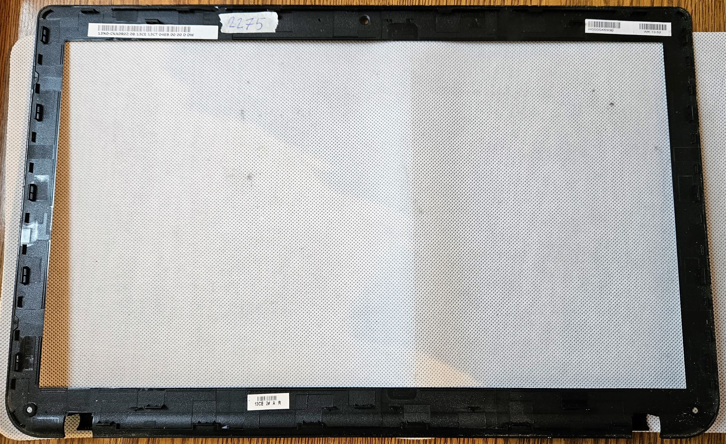 Original Toshiba Satellite Pro C50 Serie LCD-Bildschirmblende Rahmenabdeckung H000046930 – Bild 2