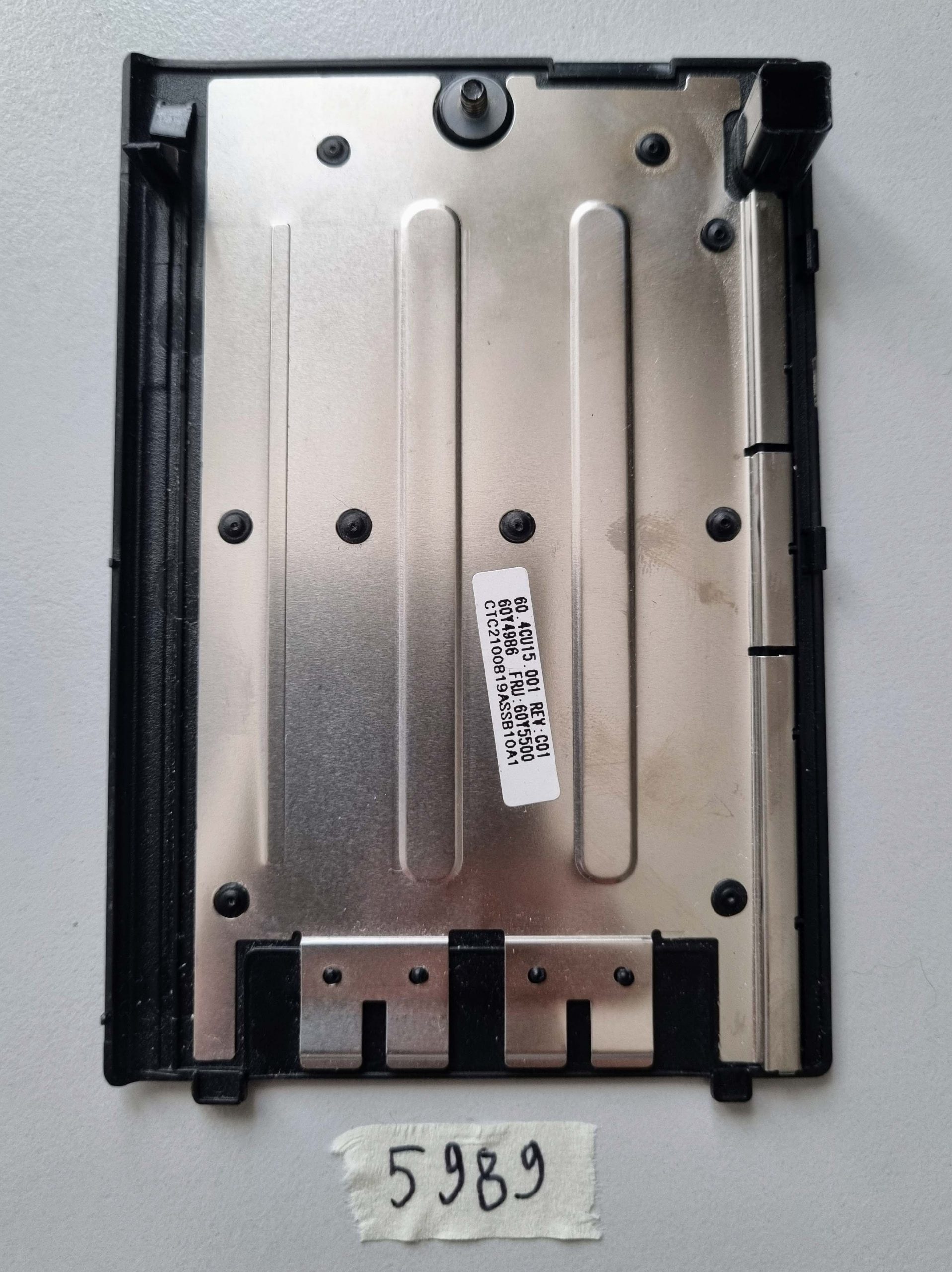 HDD Festplattenabdeckung Caddy Schienen IBM Lenovo T510 T510i T520 T520i 60Y5500 – Laptop Teile Gebraucht – Bild 2