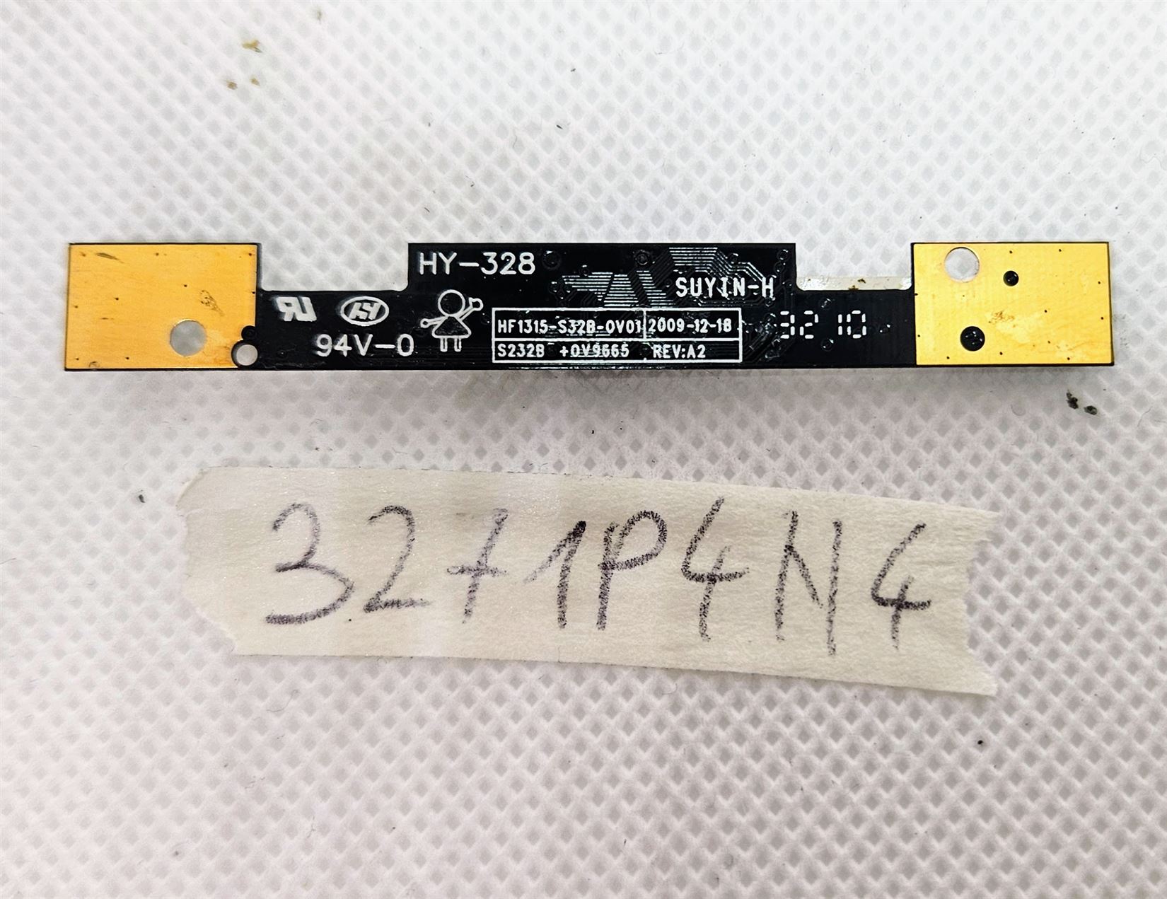 HF1315-S32B-0V01 Webcam für HP Packard Bell Easynote LM98-JO-39 – Original-Laptop-Teile