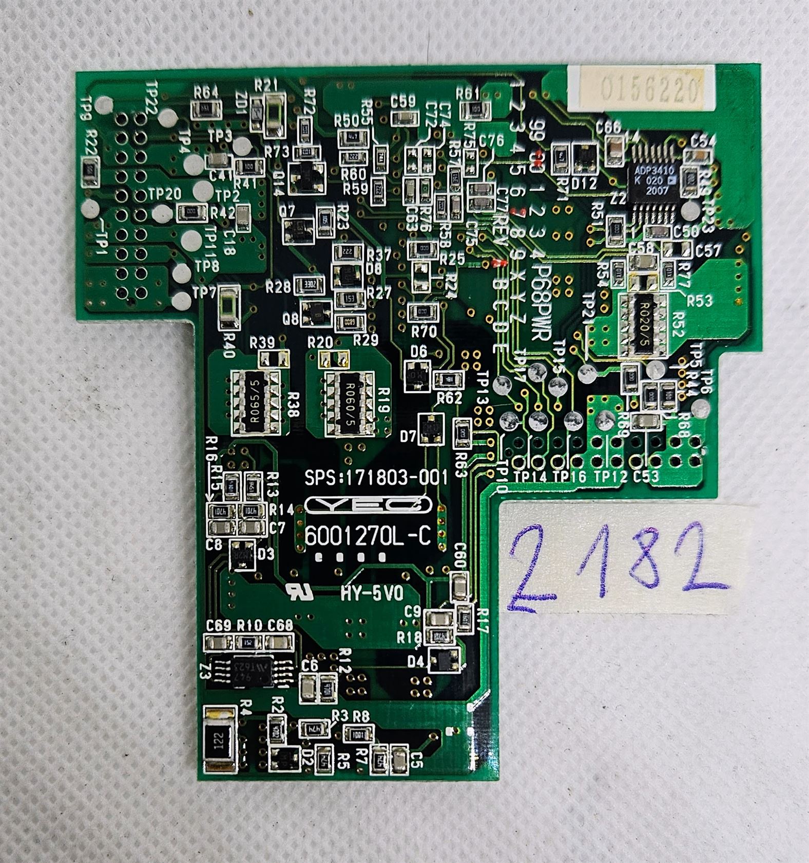 HP 171803-001 Spannungswandlerplatine, gebraucht – Originalteil für die Laptop-Reparatur!