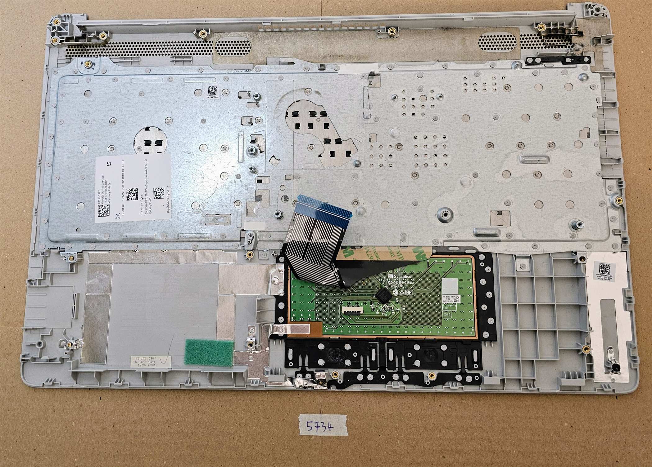 HP 250 255 G7 Handauflage-Touchpad-Tastatur AP29M000A00 – Original-Laptop-Teile – Hochwertiger Ersatz – Bild 2