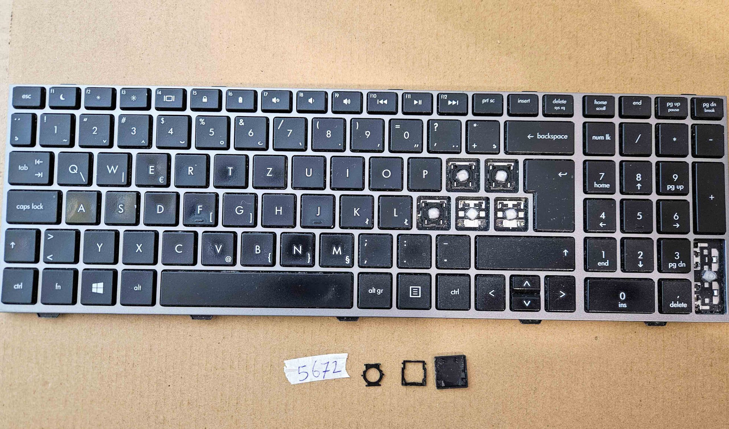 HP 6531S 6731S 6530S Laptop-Tastaturtasten PH PN 701485-BA1 – Originalteile