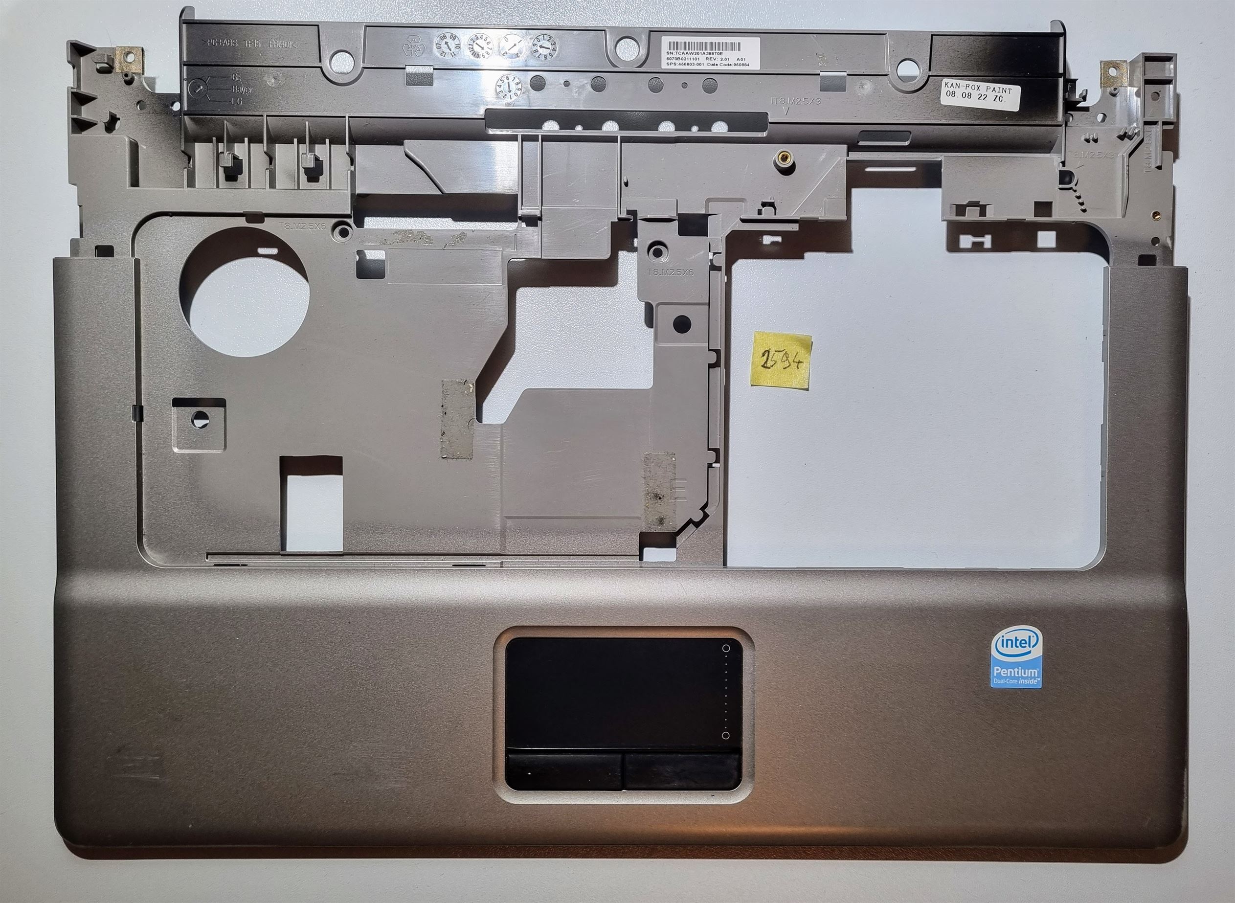 HP 6720s 456803-001 Handauflage mit Touchpad – Original-Ersatzteil