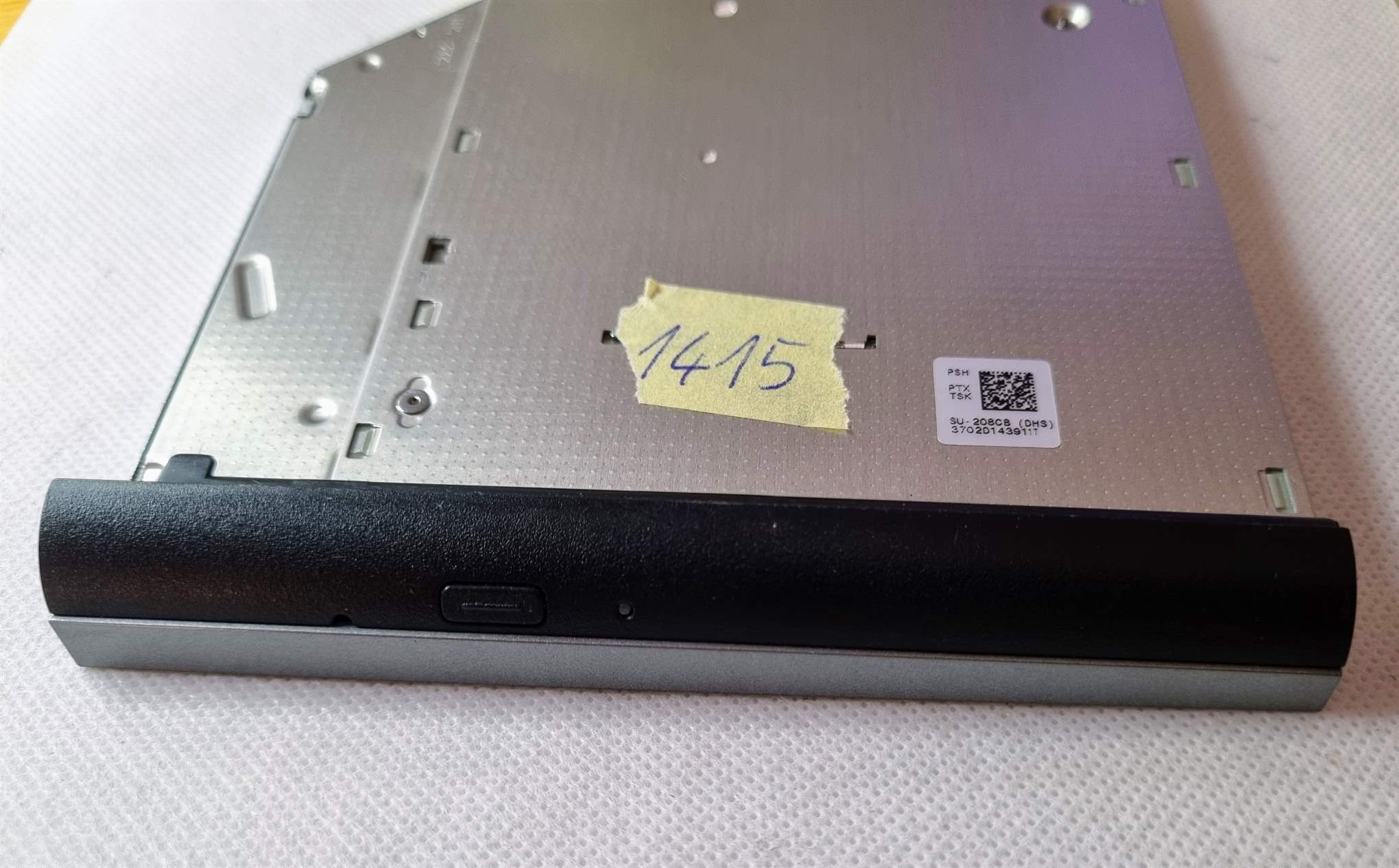 HP 9,5 mm optische SU-208CBHPMHF PN: 700577-FC0 DVD-Laufwerk Interner Brenner ODD Disk – Bild 2