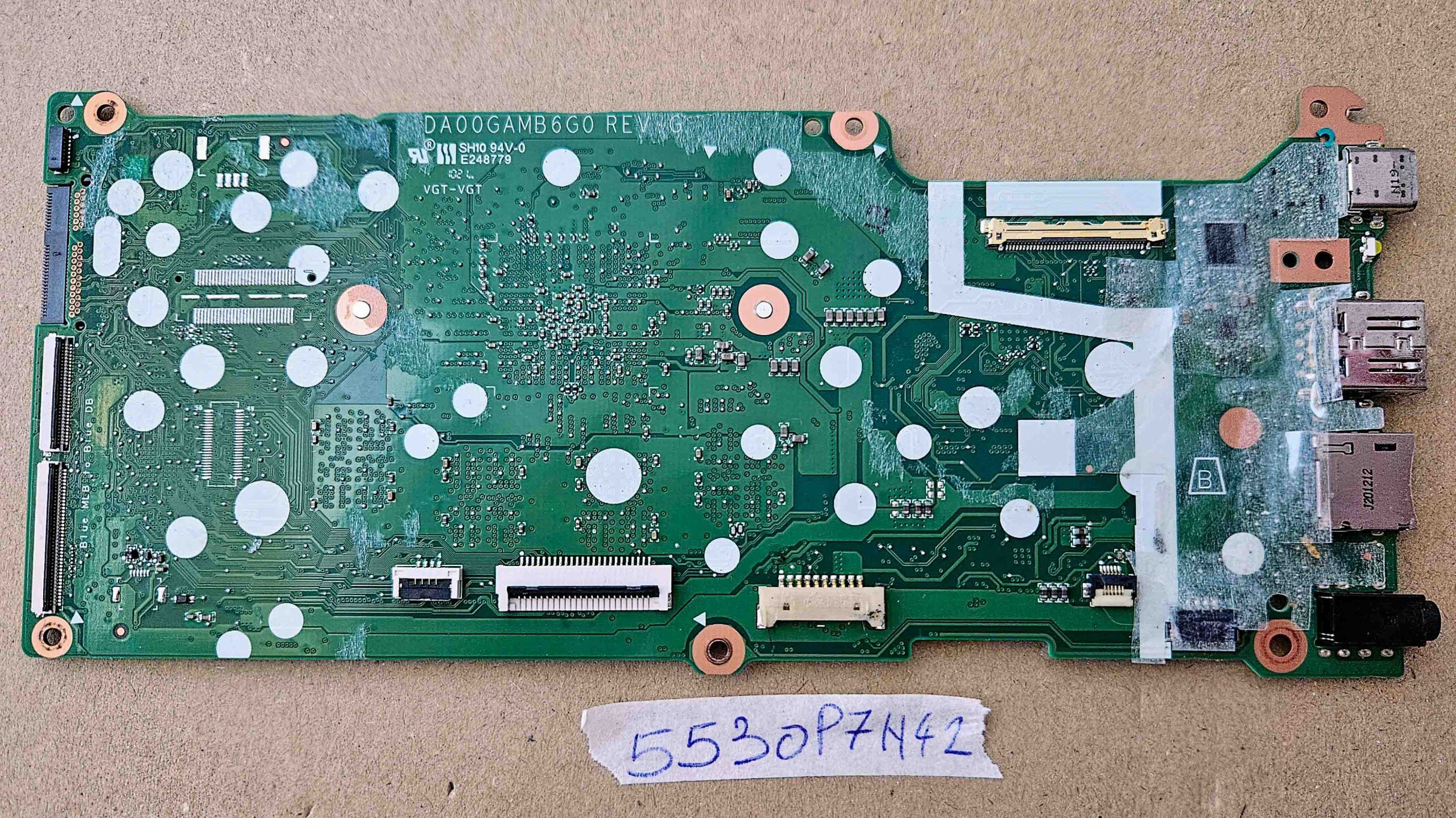 HP Chromebook 14 G6 Motherboard L90427-001 Cel N4120 8GB 64GeMMC mit Kühlkörper – Bild 2