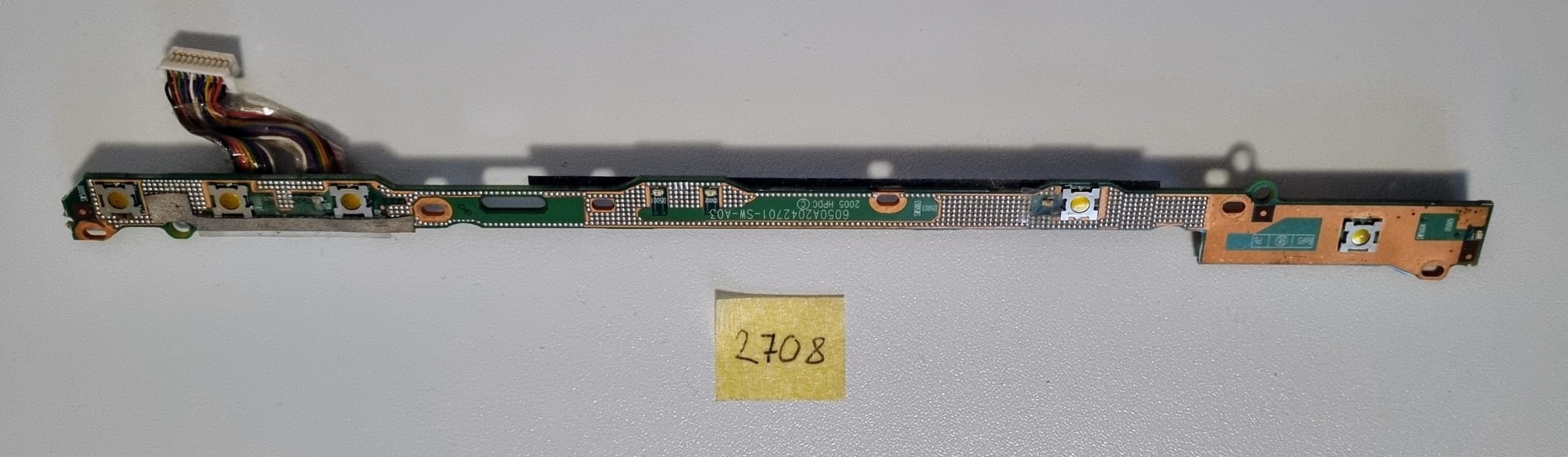 HP Compaq nx7300 nx7400 Motherboard und Medientaste mit Kabel 6050a2042701 – Original-OEM-Laptopteile