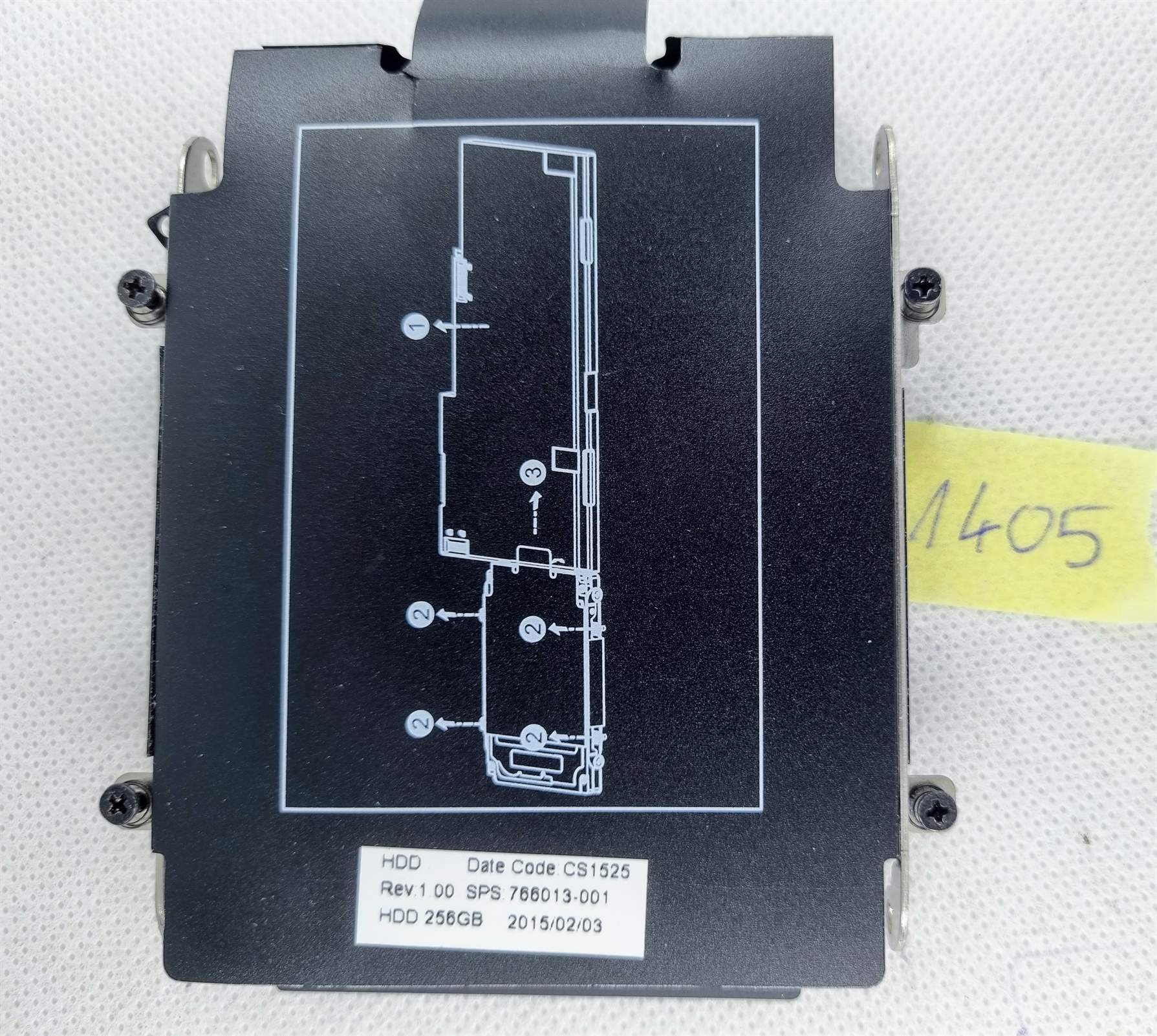 HP ELITEBOOK HDDSSD Rahmen 2'5 PLC 766013-001 SPS-HDD HARDWARE KIT