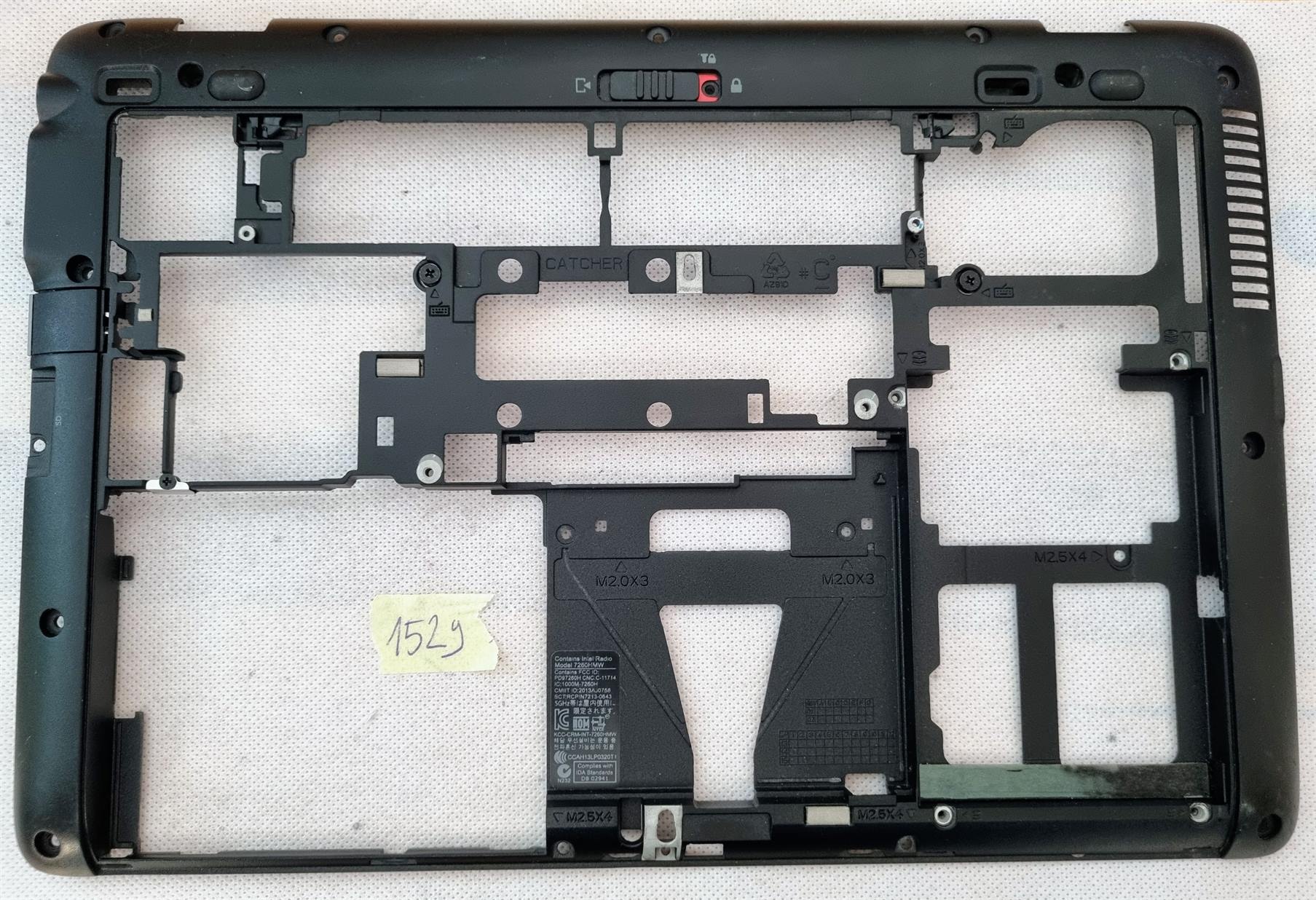 HP EliteBook 820 G1 Gehäuseunterteil Basis Chassis Abdeckung Gehäuse 730551-001