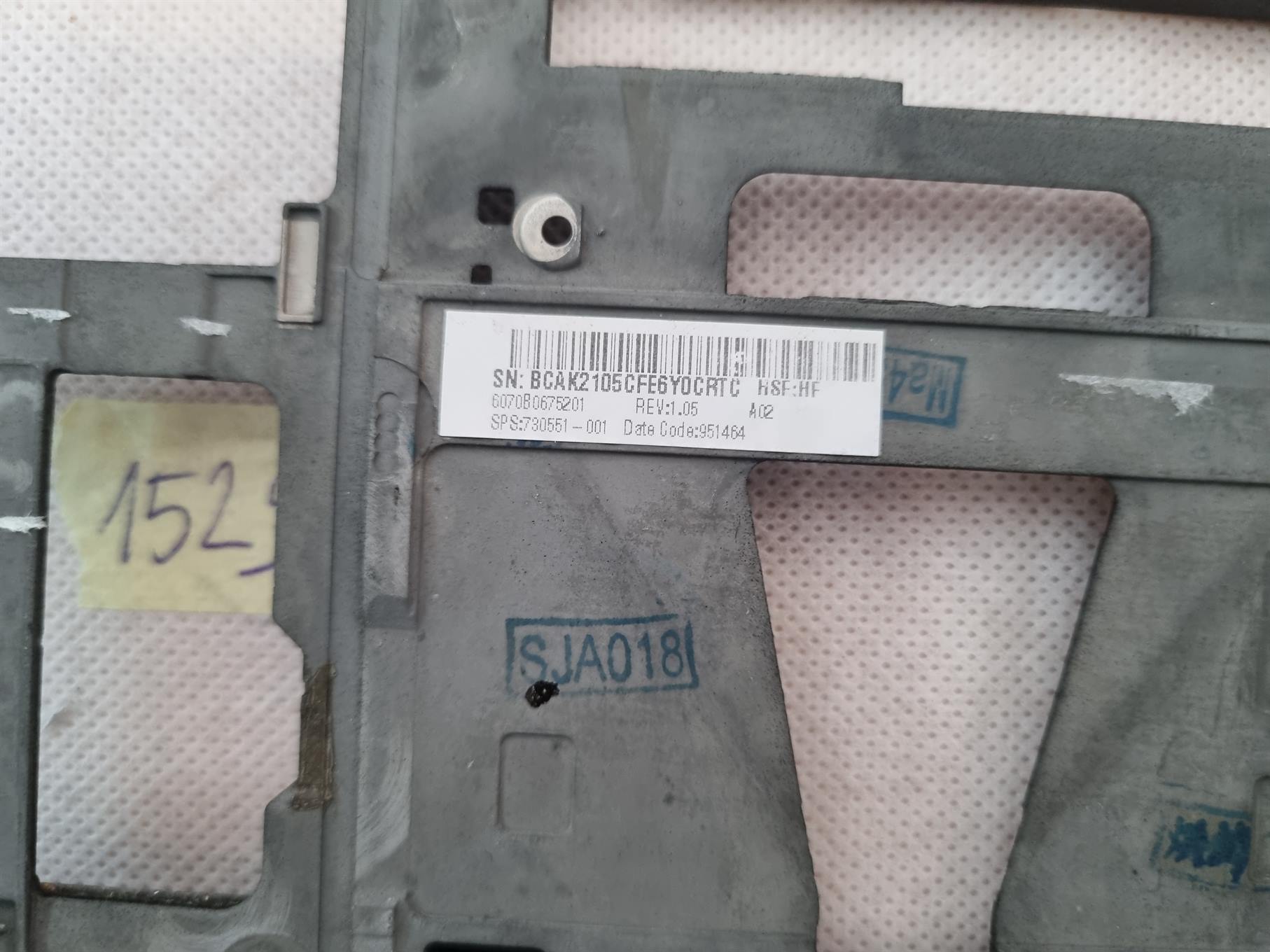 HP EliteBook 820 G1 Gehäuseunterteil Basis Chassis Abdeckung Gehäuse 730551-001 – Bild 3