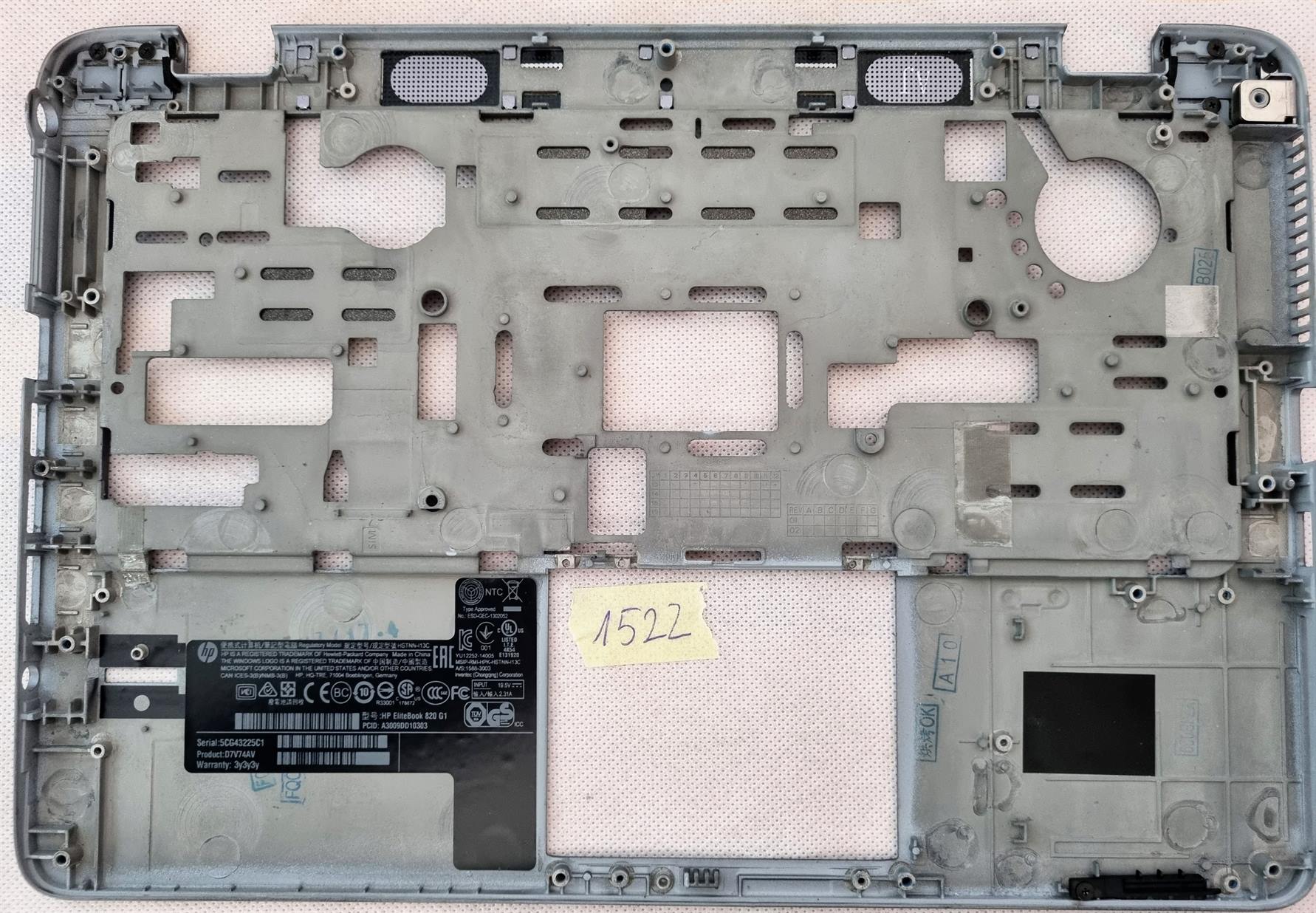 HP EliteBook 820 G1 Serie 783215-001 Laptop-Handballenauflage – Bild 2