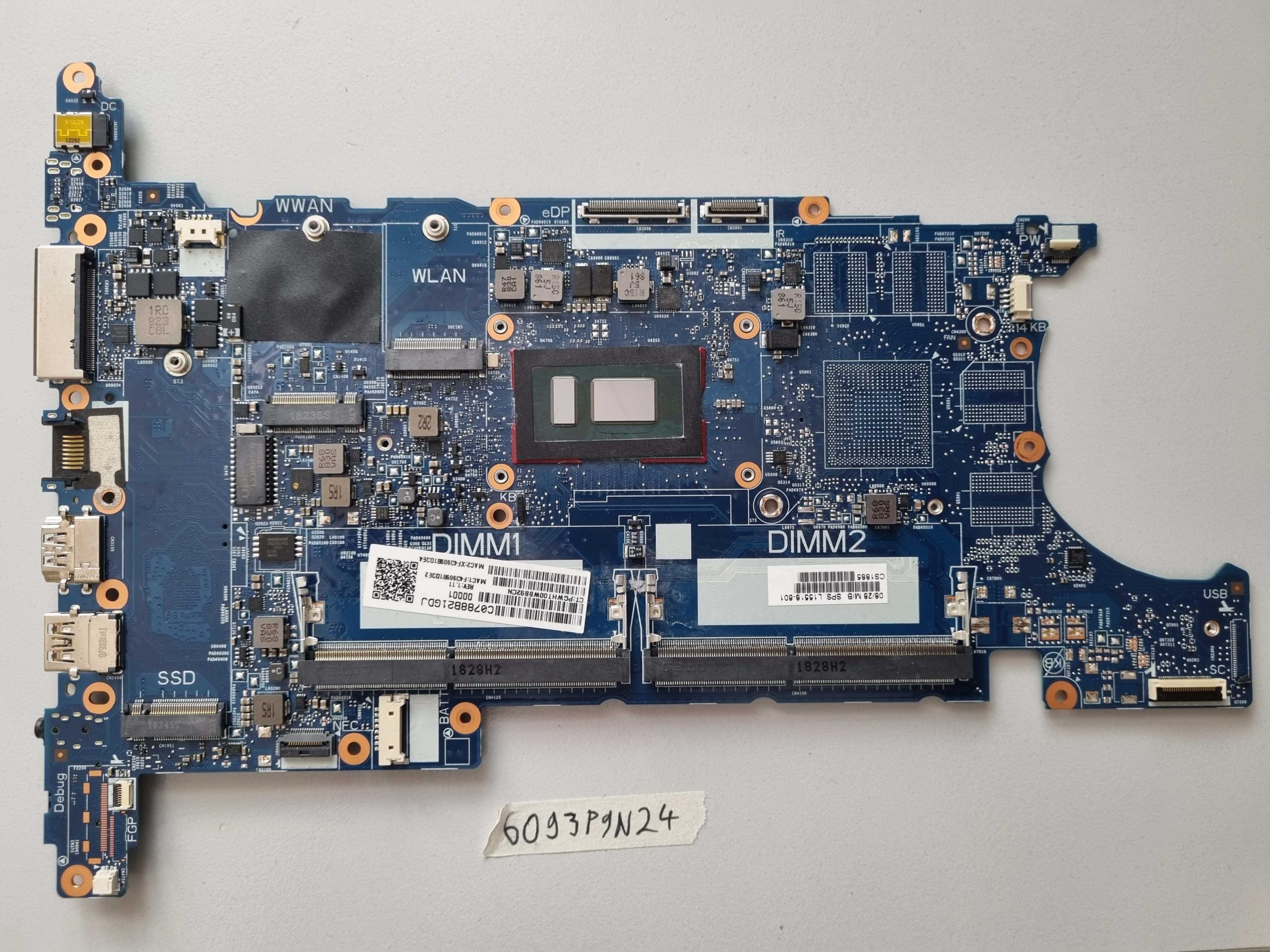 HP EliteBook 840 G5 / 850 G5 Laptop-Motherboard i5-8350U 6050A3079801 – Original-Ersatzteil