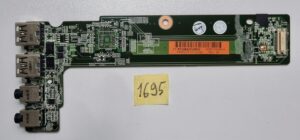 HP EliteBook 8560P Probook 6560b 6570b USB-Audio-Buchsenplatine 10030YF00-600-G