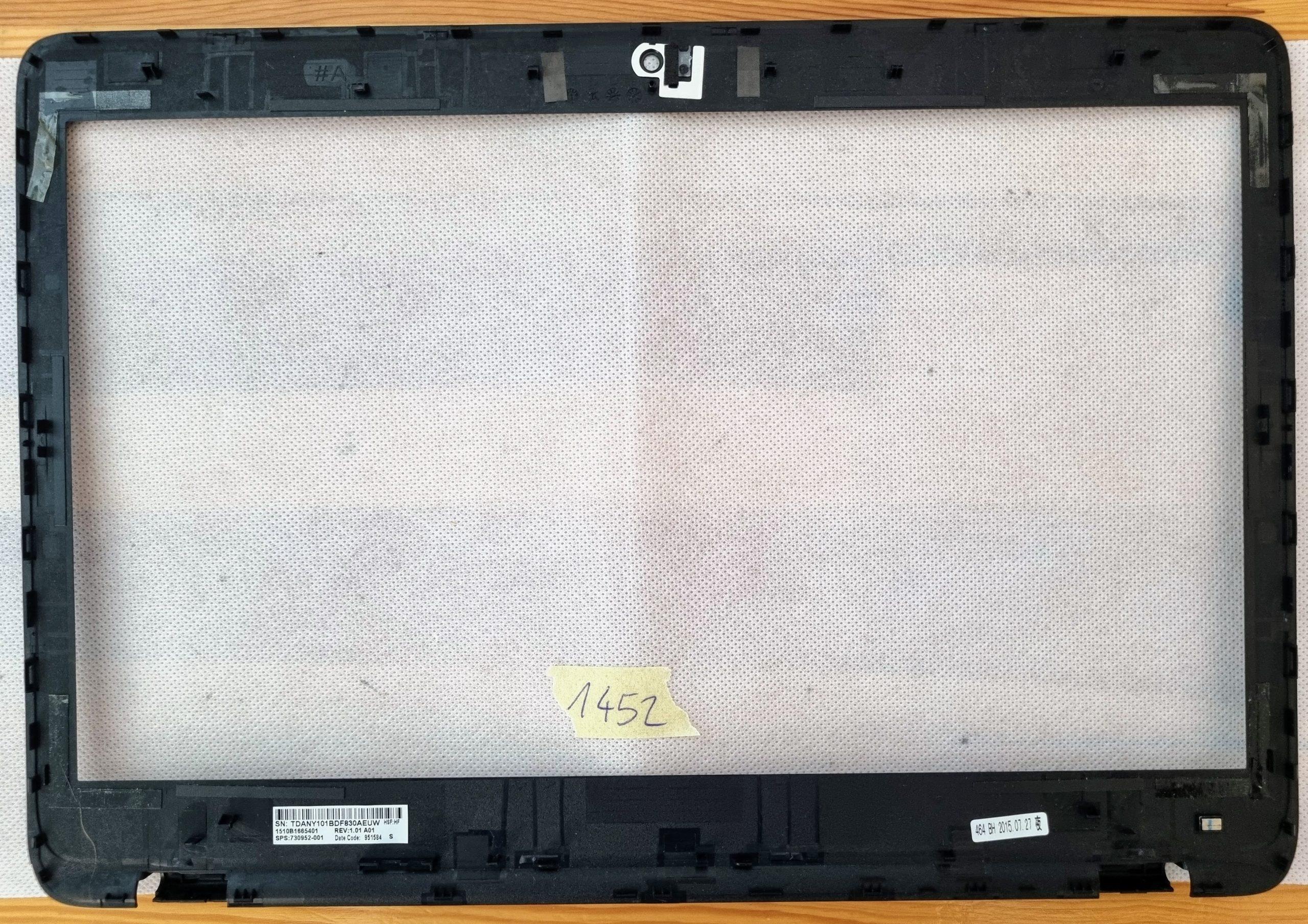 HP Elitebook 840 G3 G1 Blende Bildschirmkontur 730952-001