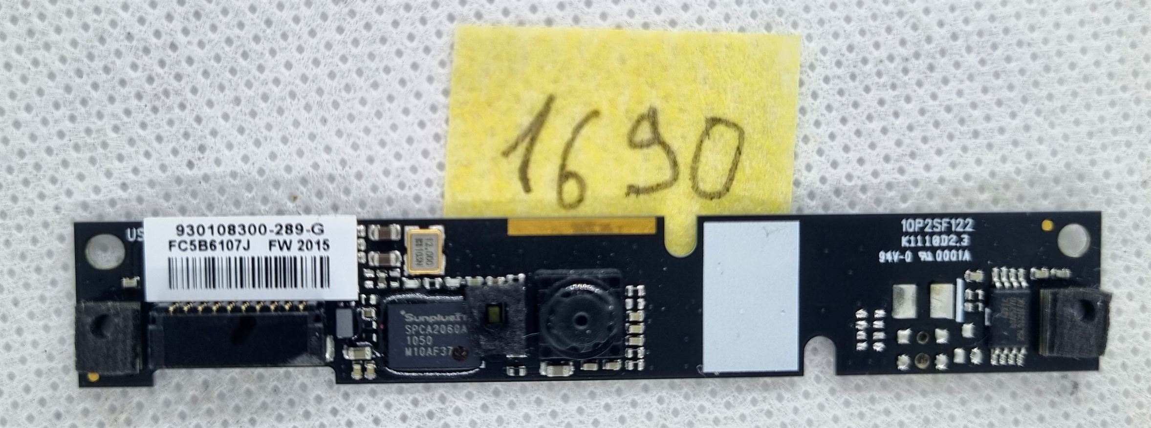 HP PROBOOK 6560B WEBCAM-KAMERAPLATINE 930108300-289-G